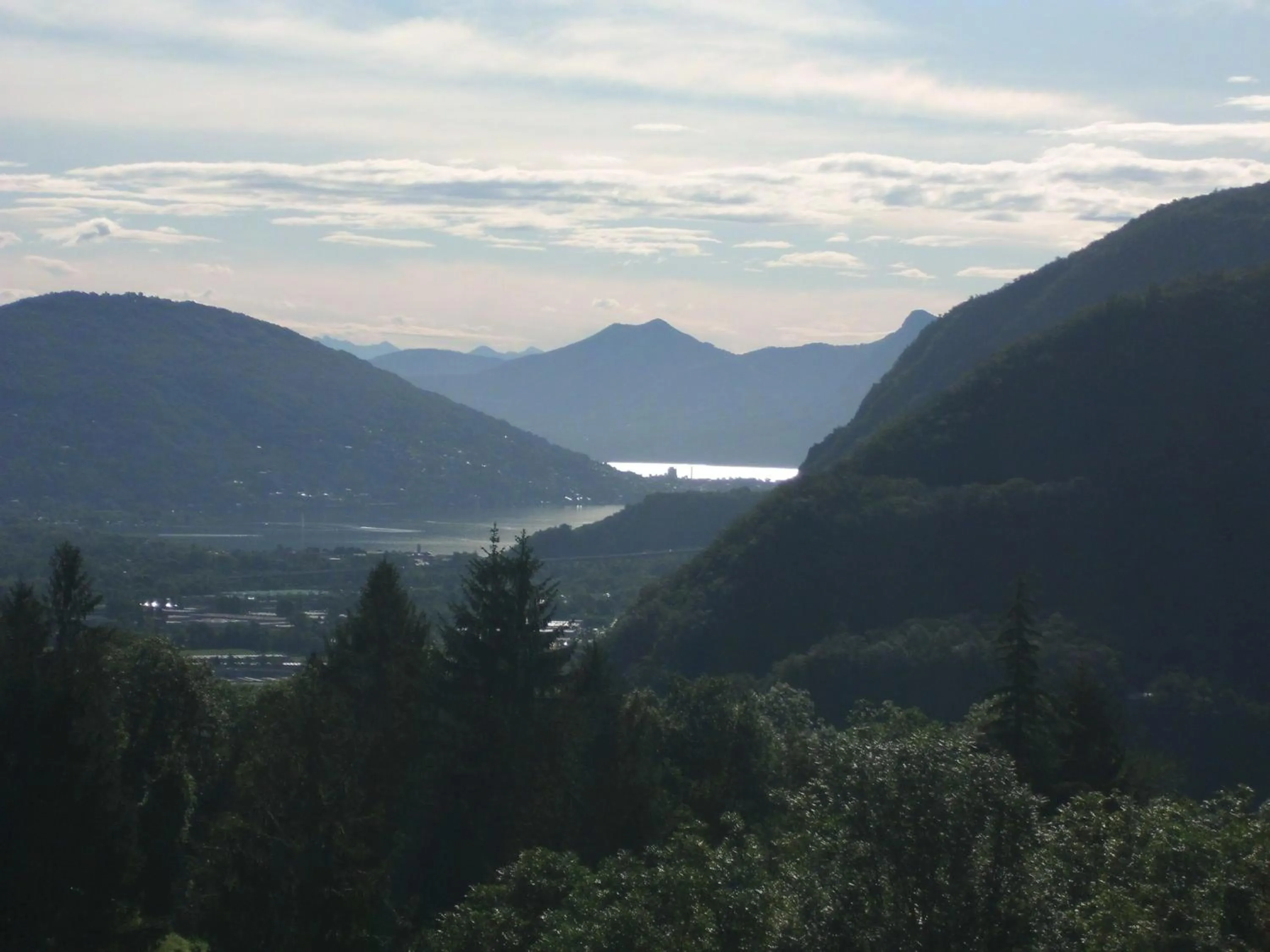 Lake view in B&B Al Mutpron