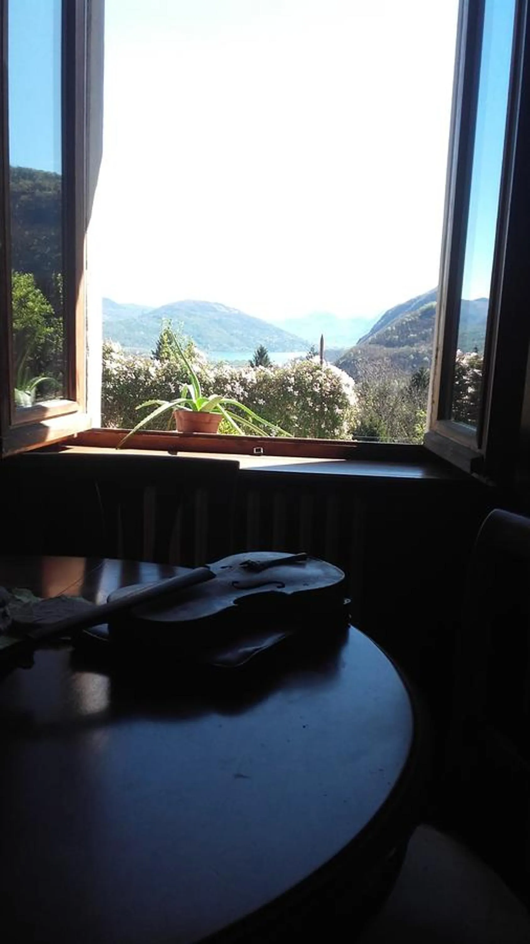 Garden view in B&B Al Mutpron