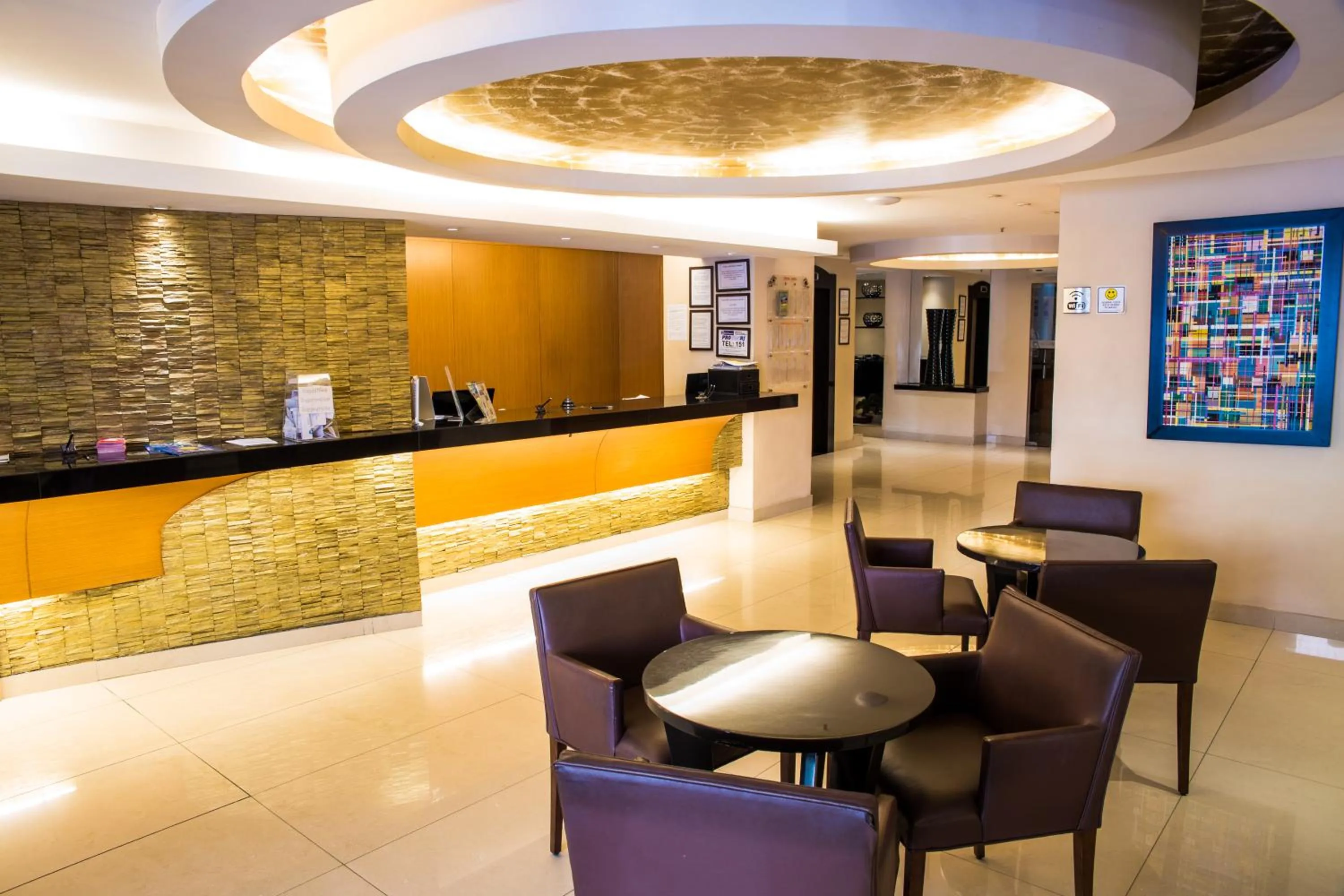 Lobby or reception in Atlantis Copacabana Hotel