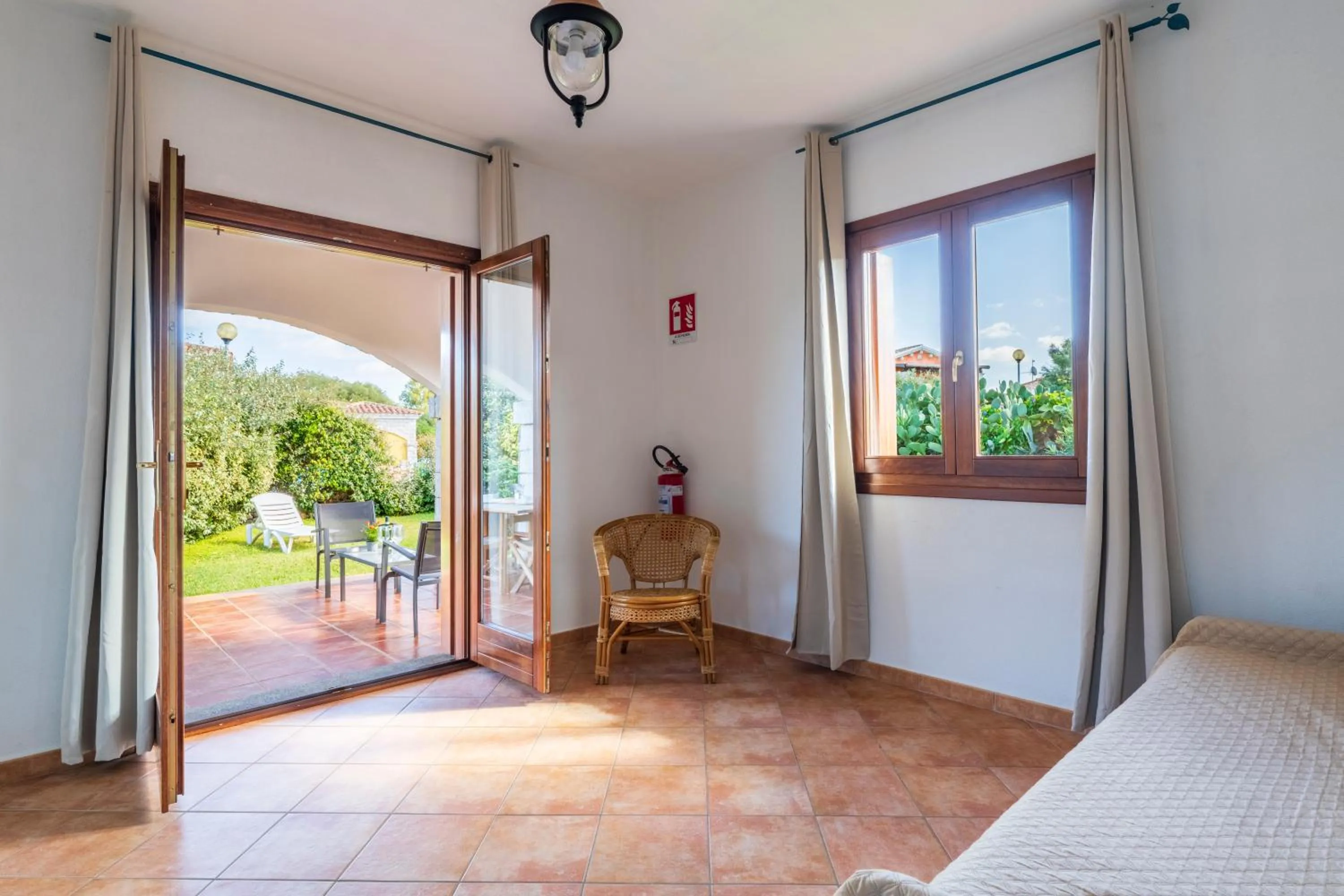 Living room, Bed in Vecchio Stazzo