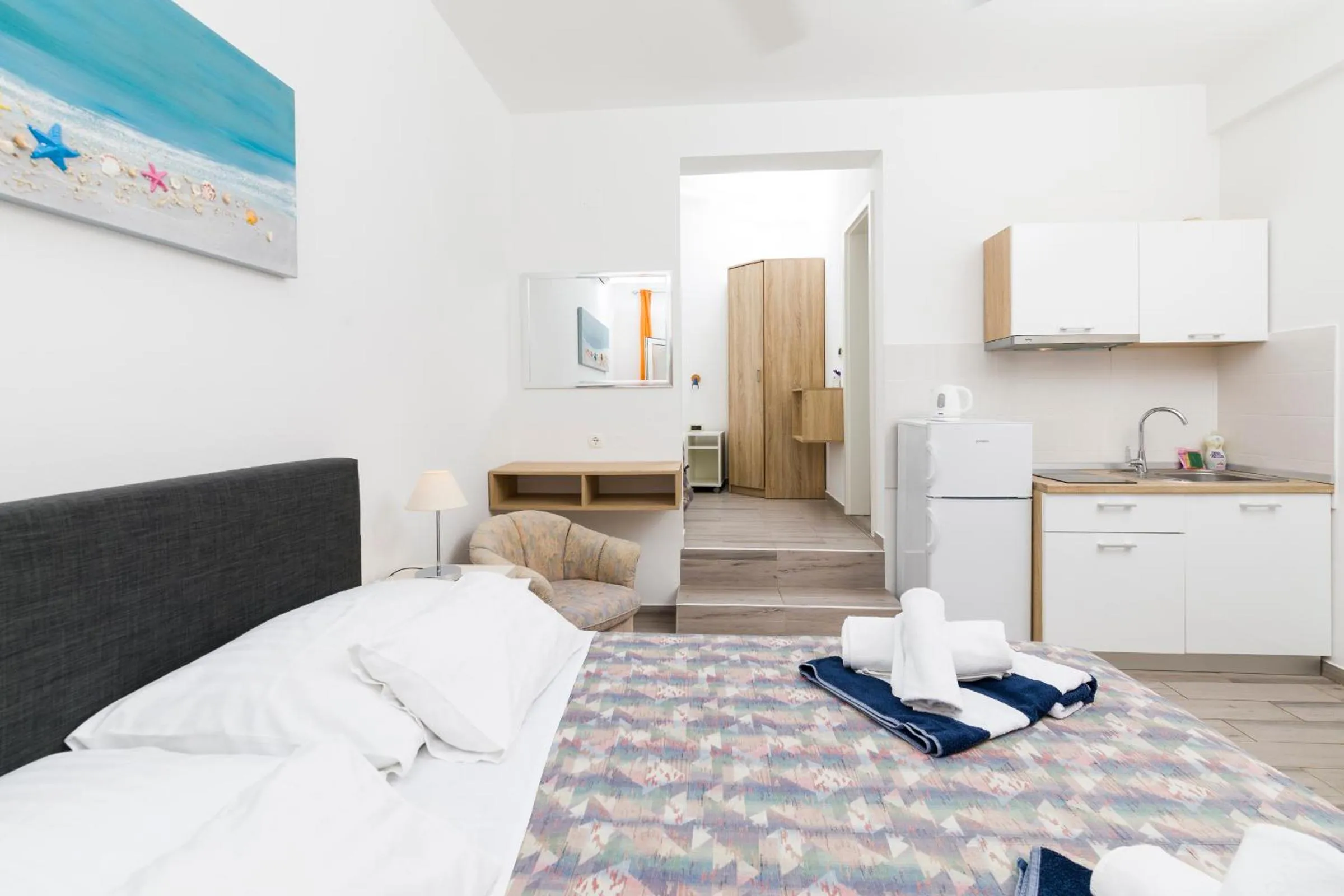 Bed in Stella Mare Eco Boutique House