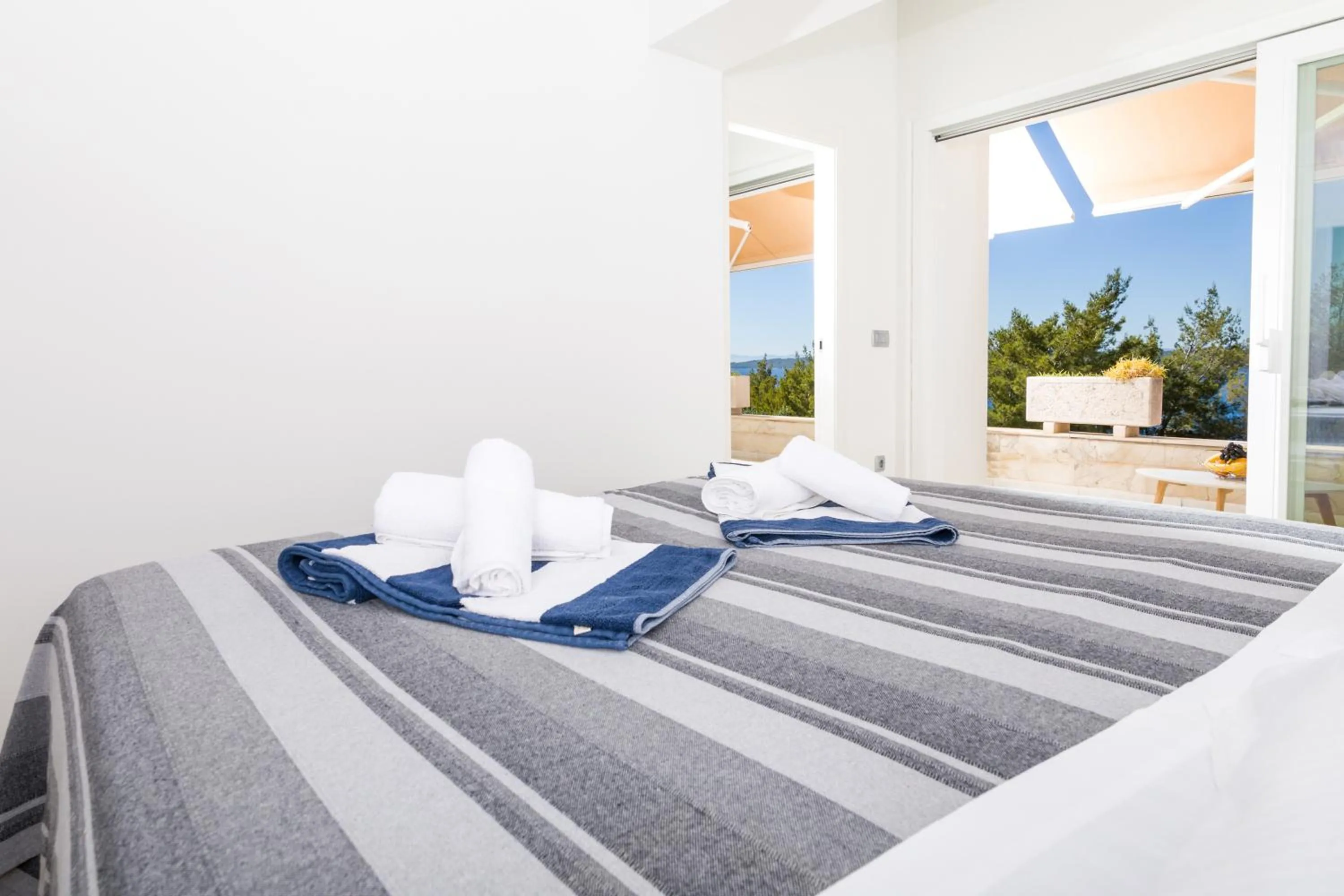 Bed in Stella Mare Eco Boutique House