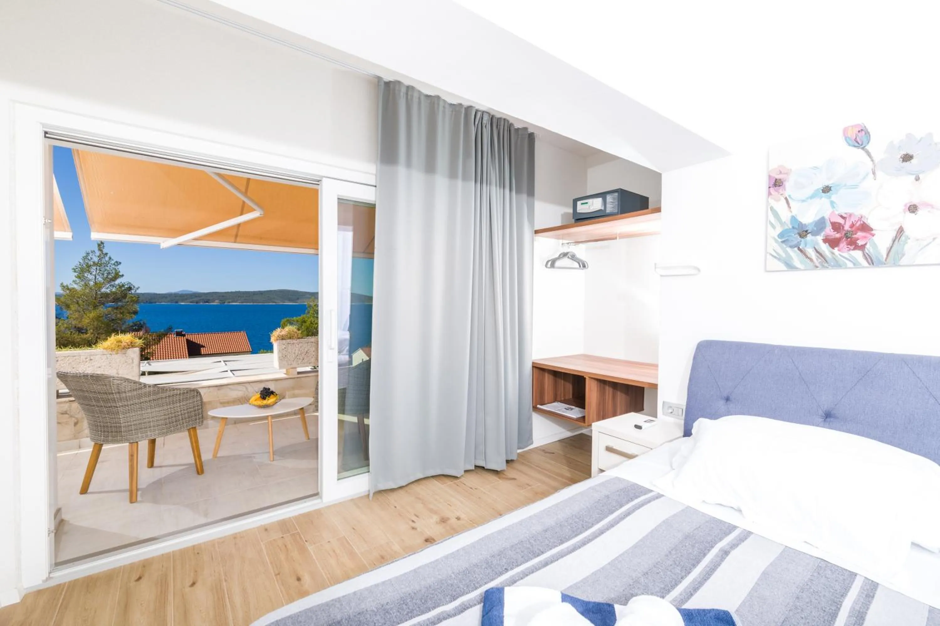 Bed in Stella Mare Eco Boutique House