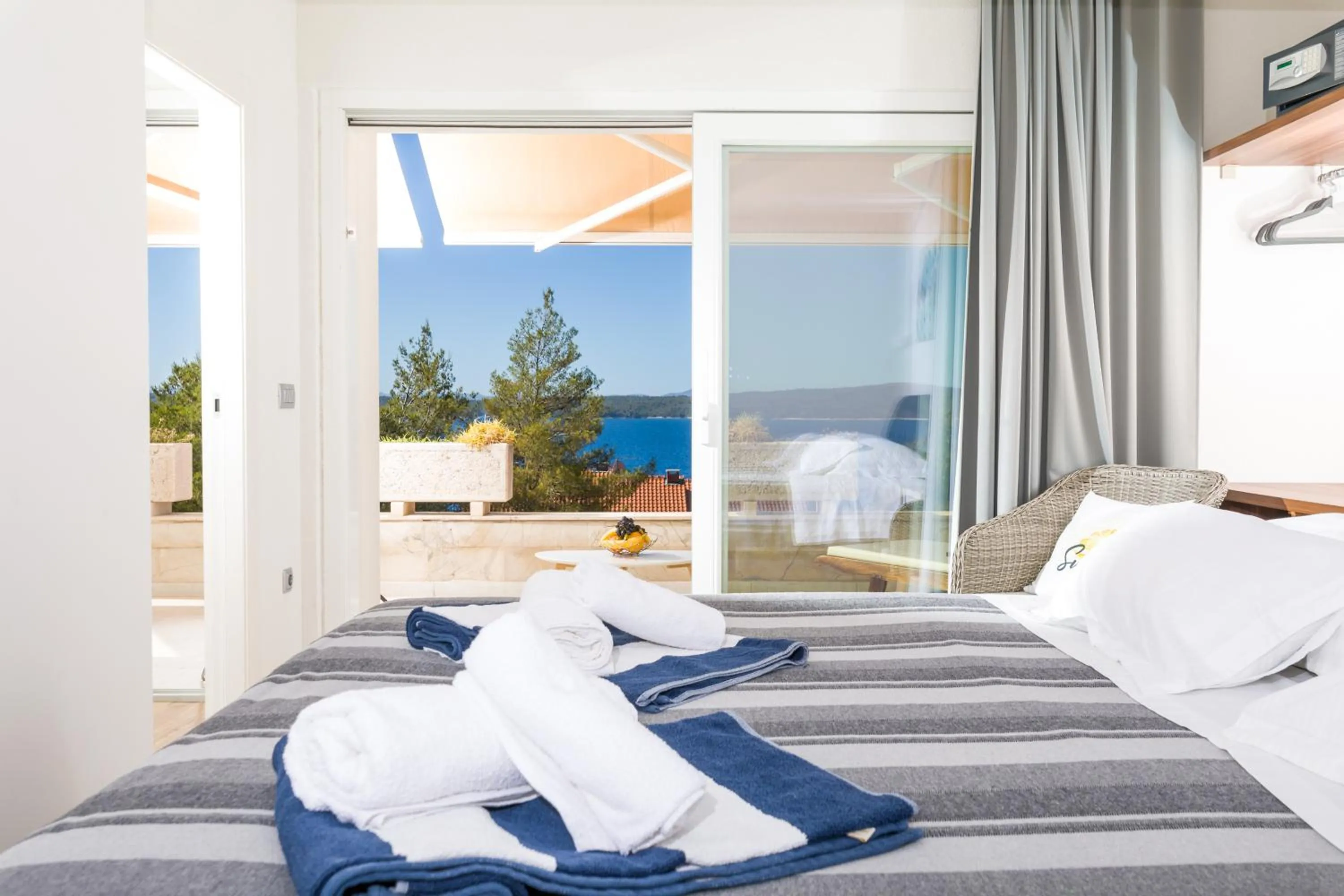 Bed in Stella Mare Eco Boutique House