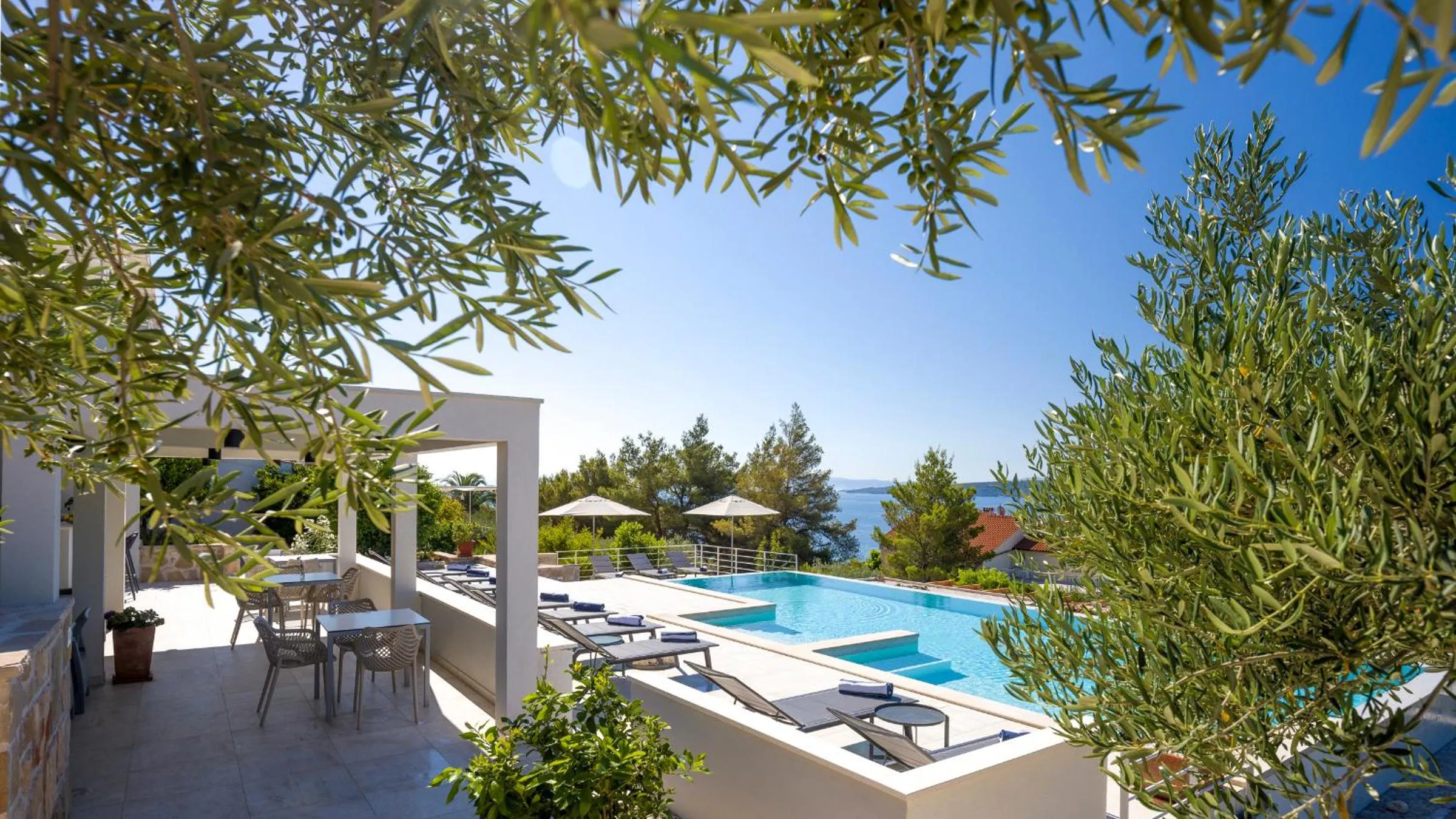 Swimming pool in Stella Mare Eco Boutique House