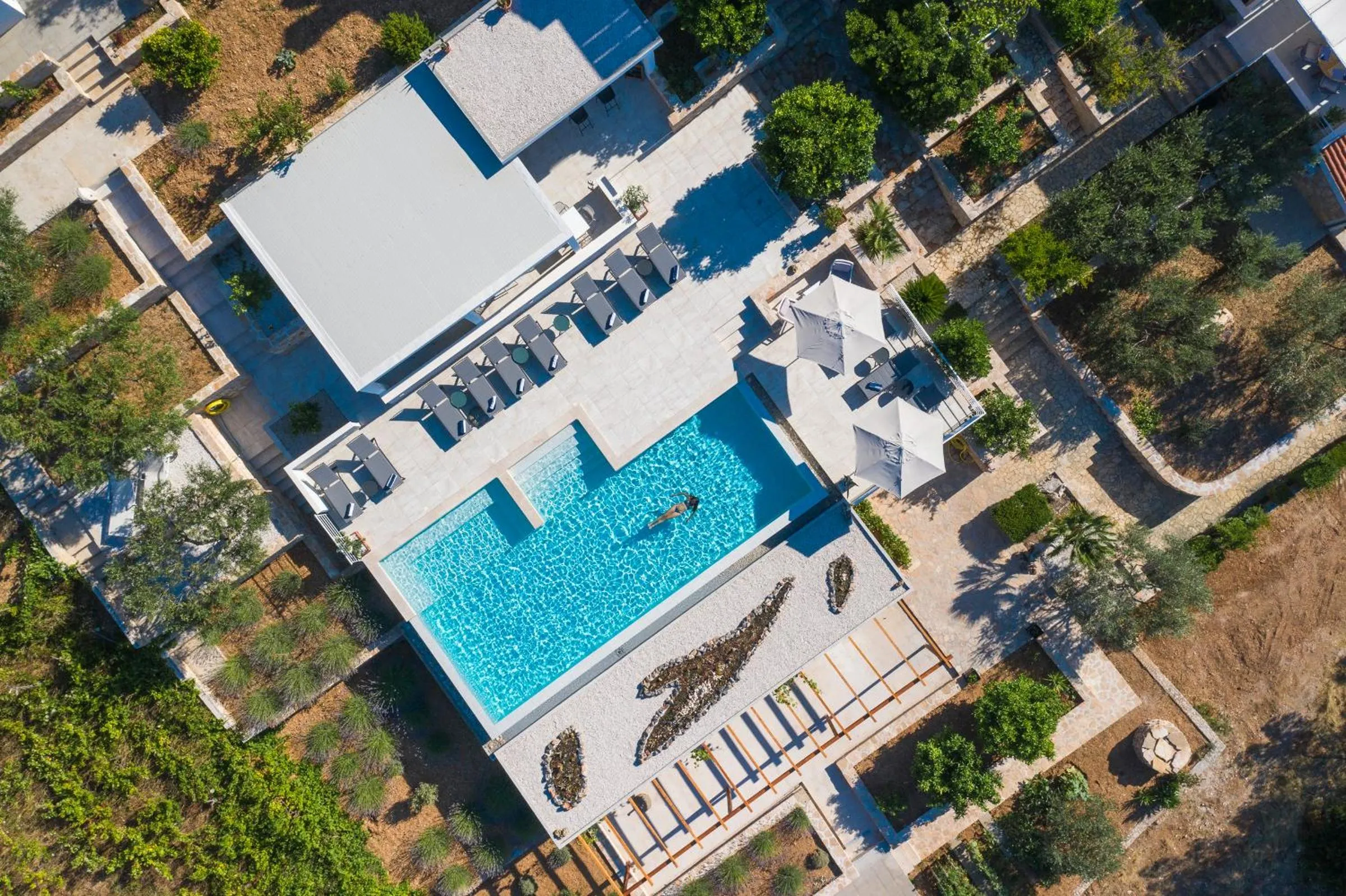 Swimming pool in Stella Mare Eco Boutique House