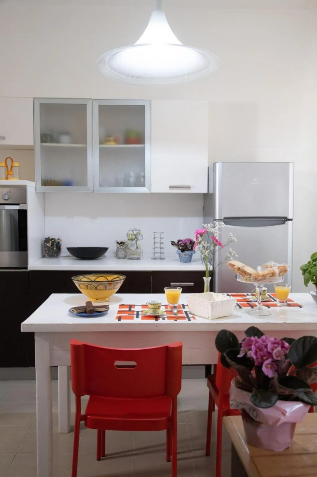 Kitchen or kitchenette in La Vispa Teresa zona ospedale