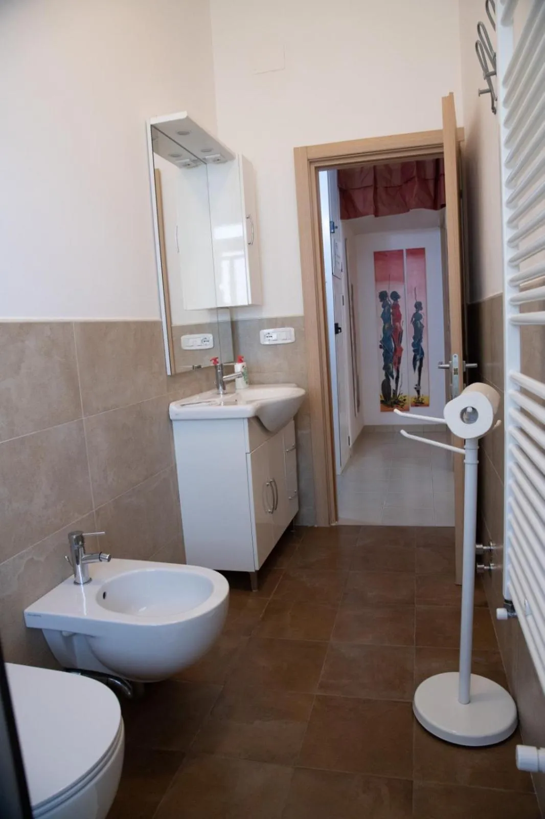 Bathroom in La Vispa Teresa zona ospedale