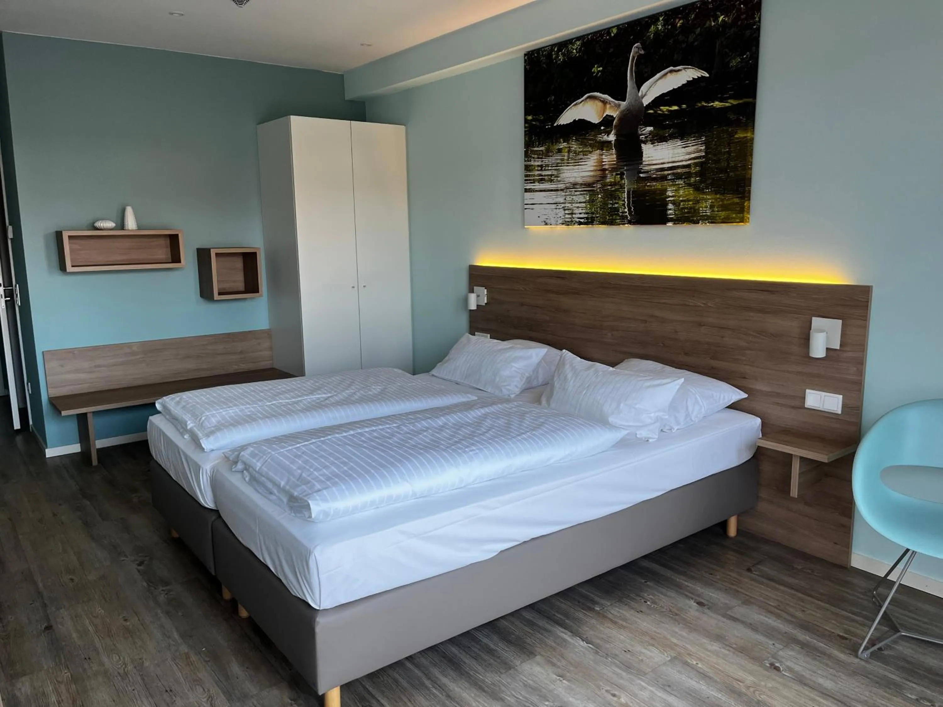 Bed in Steverbett Hotel