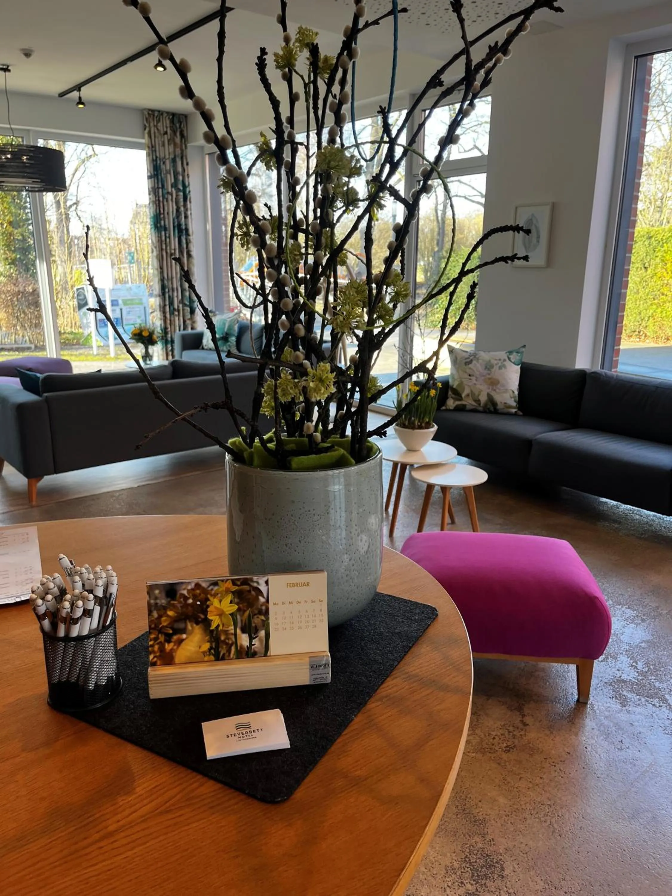 Lobby or reception in Steverbett Hotel