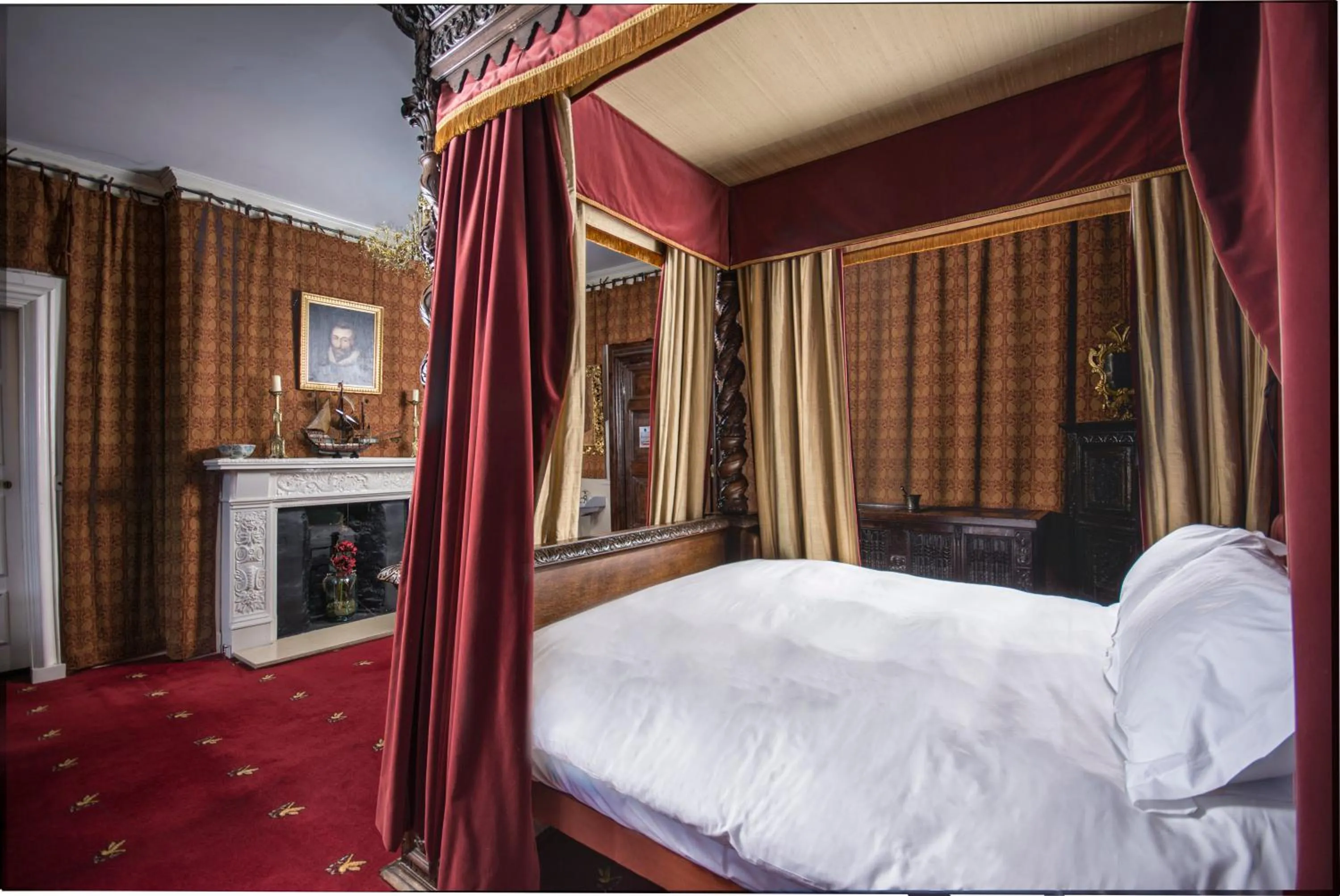 Bedroom in Appleby Castle