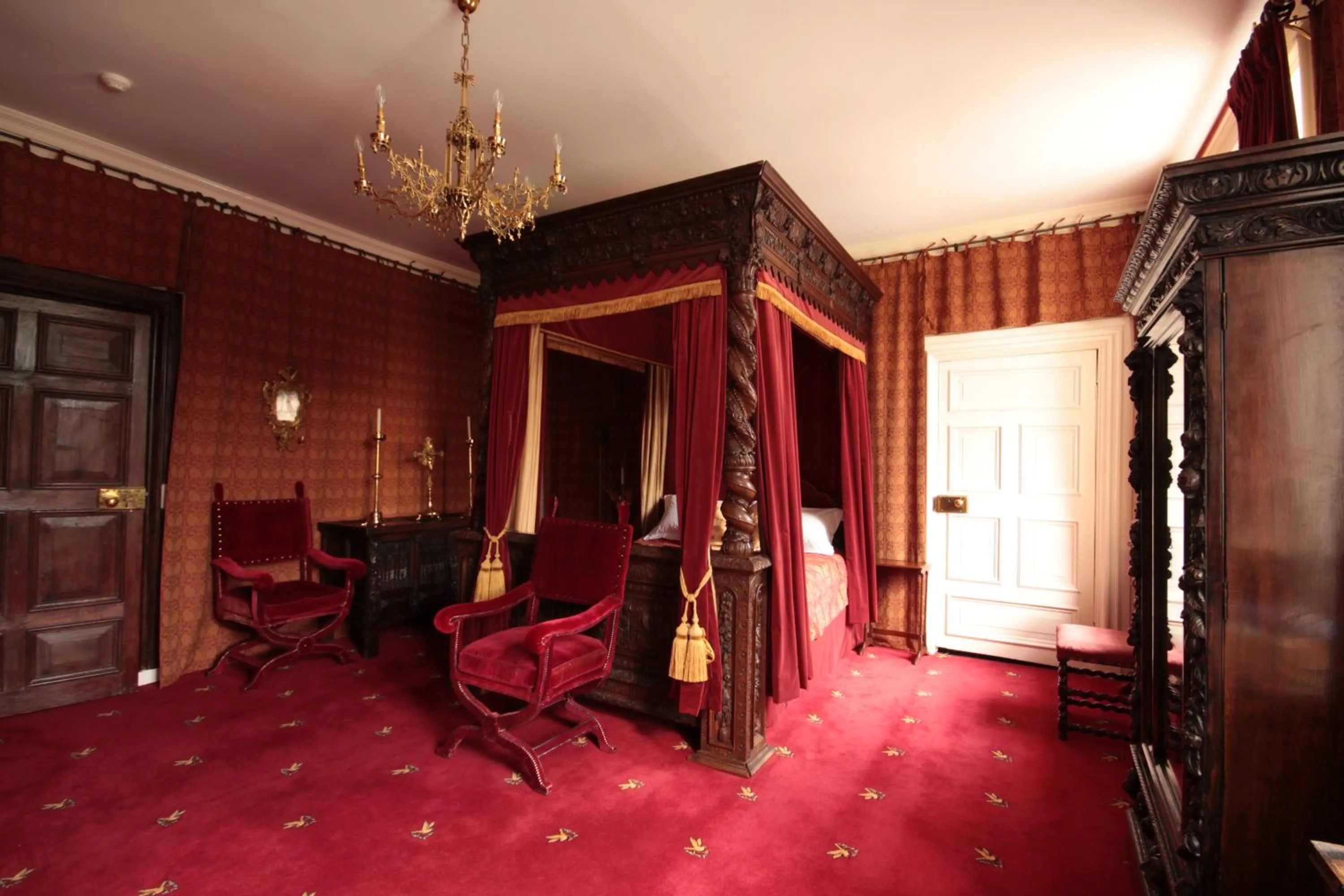 Bedroom in Appleby Castle