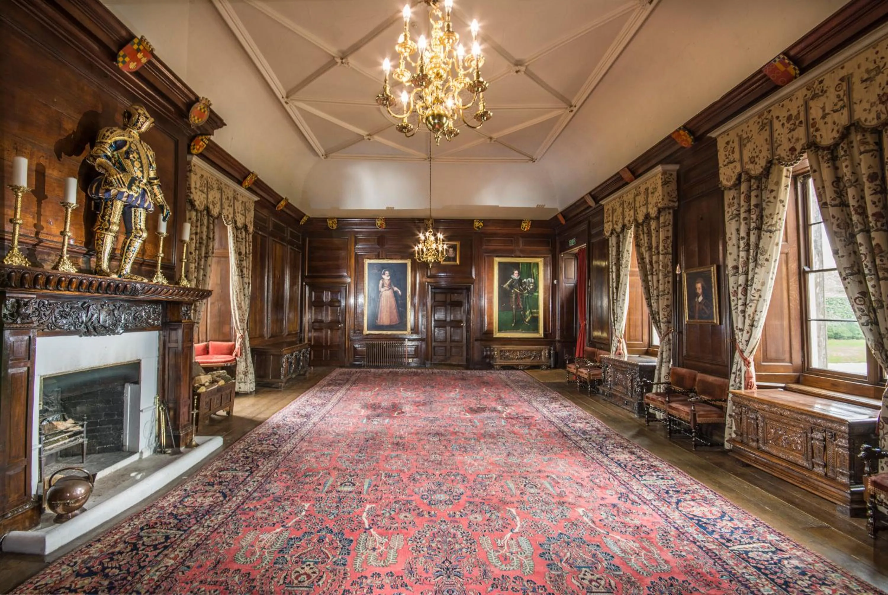 Dining area in Appleby Castle