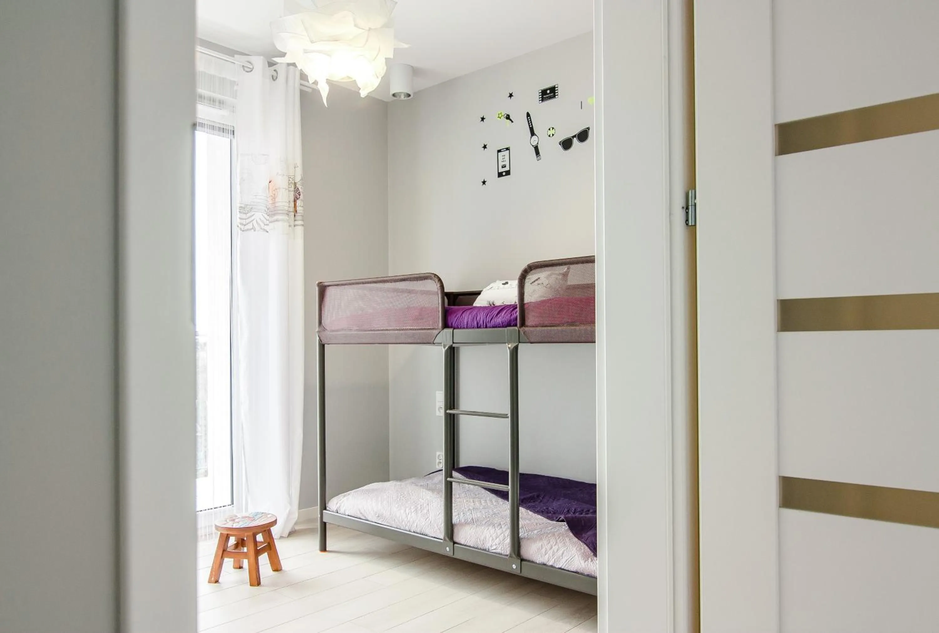 bunk bed, Bed in Apartamenty Rodzinne Plater74