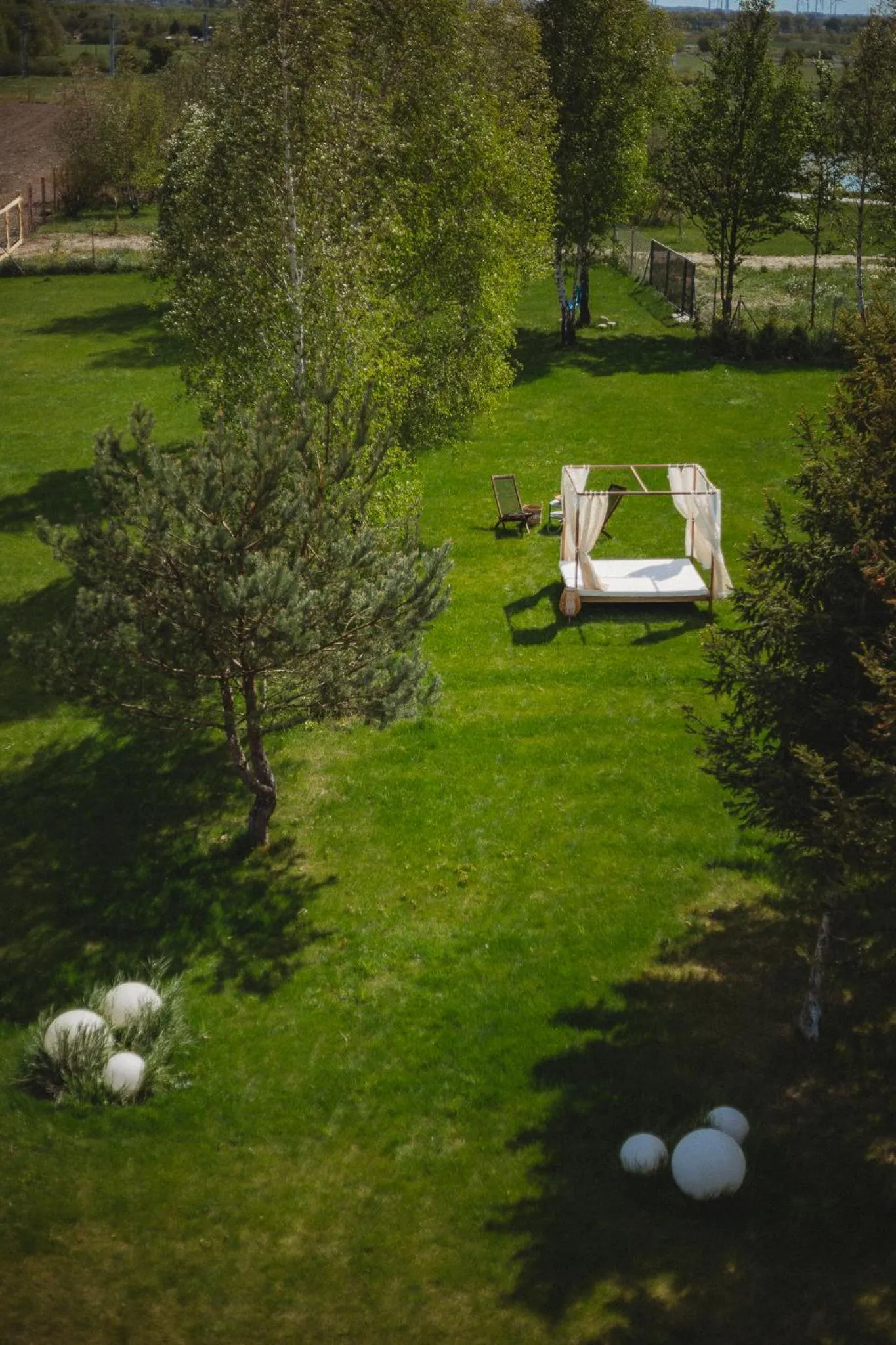 Garden view in Apartamenty Rodzinne Plater74