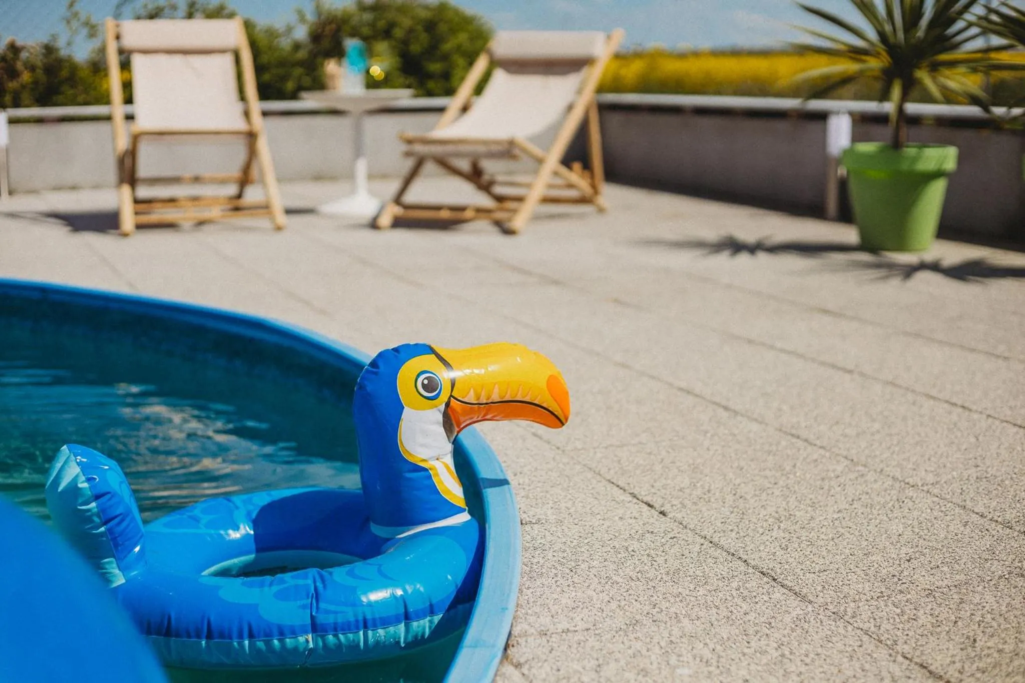 Swimming pool in Apartamenty Rodzinne Plater74