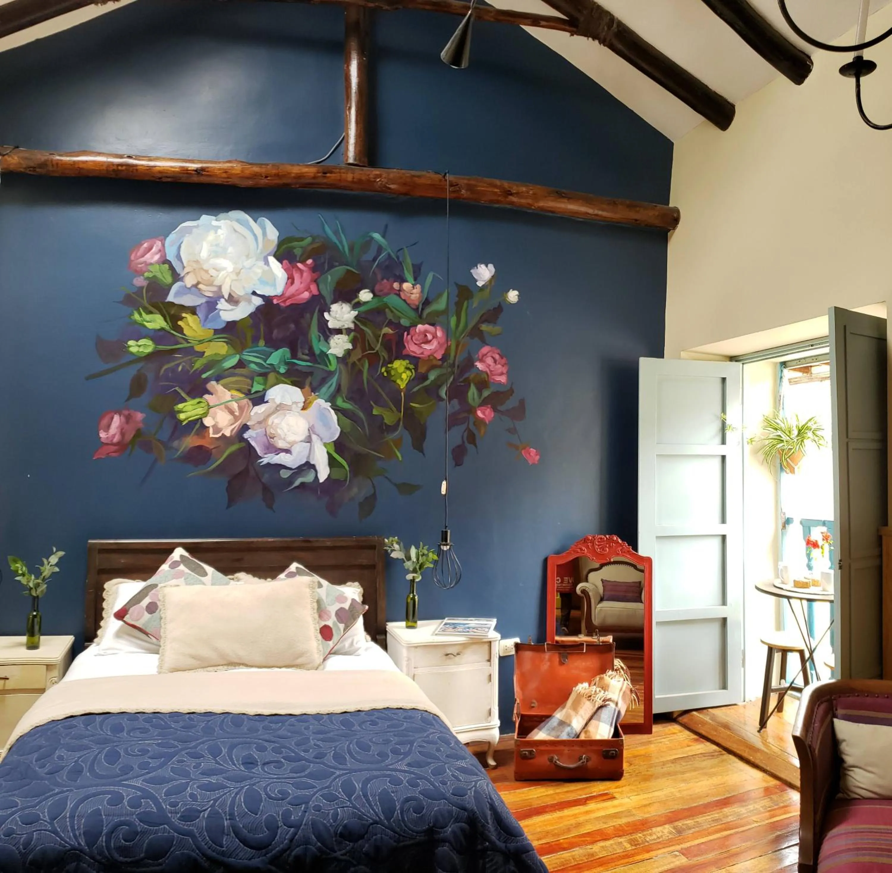 Bed in Niños Hotel Fierro