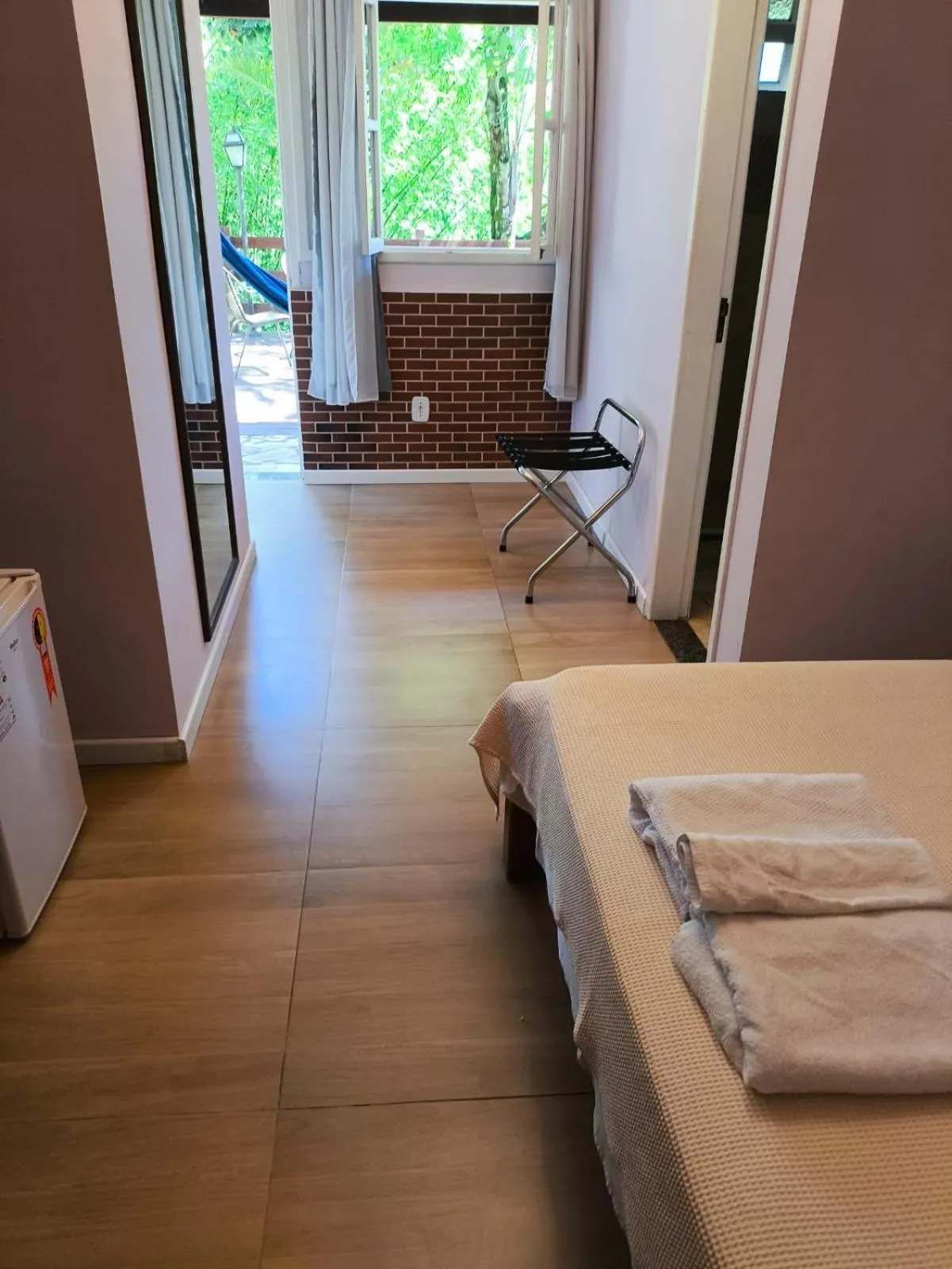 Bed in Pousada D'amoras