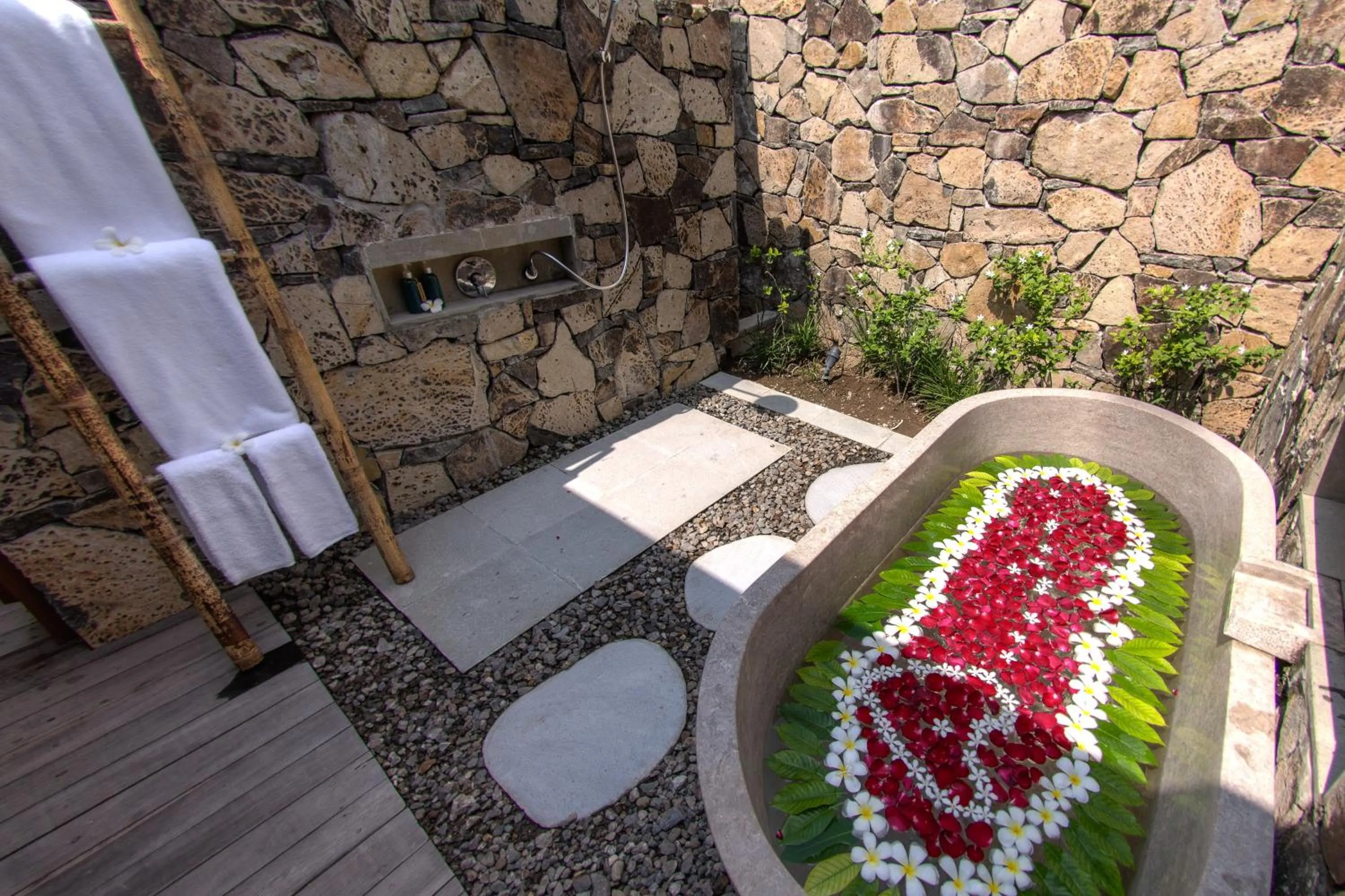 Bathroom in Jeeva Santai Villas