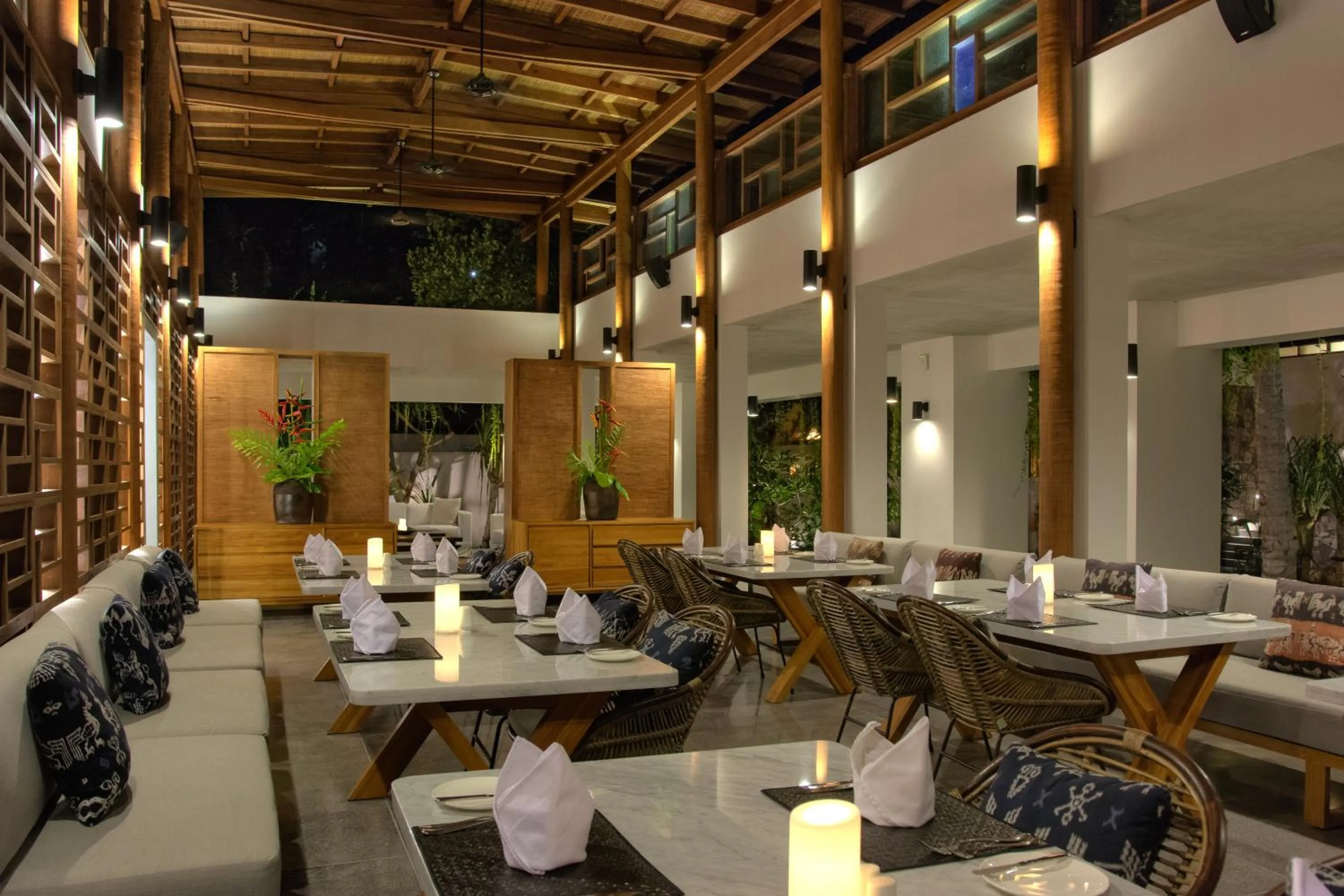 Restaurant/places to eat in Jeeva Santai Villas