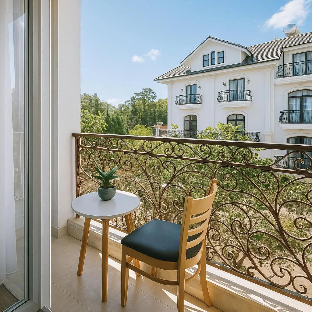 Balcony/Terrace in Tuan Thuy Hotel