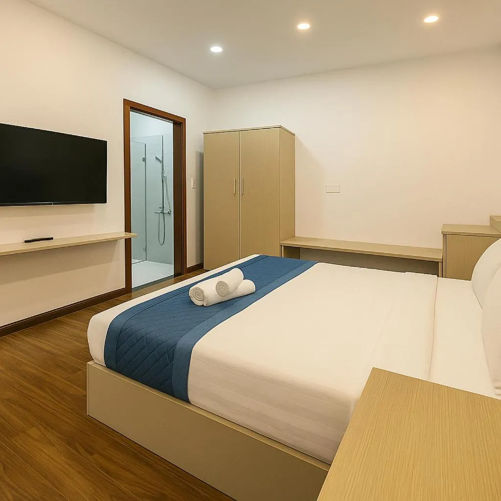 Bedroom, Bed in Tuan Thuy Hotel