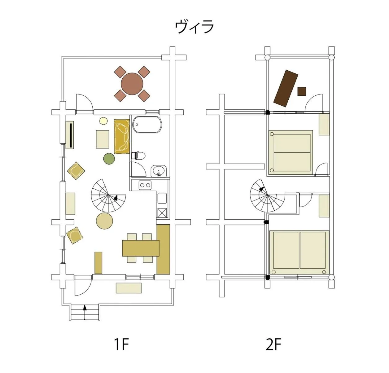Floor plan in Fiore Shima