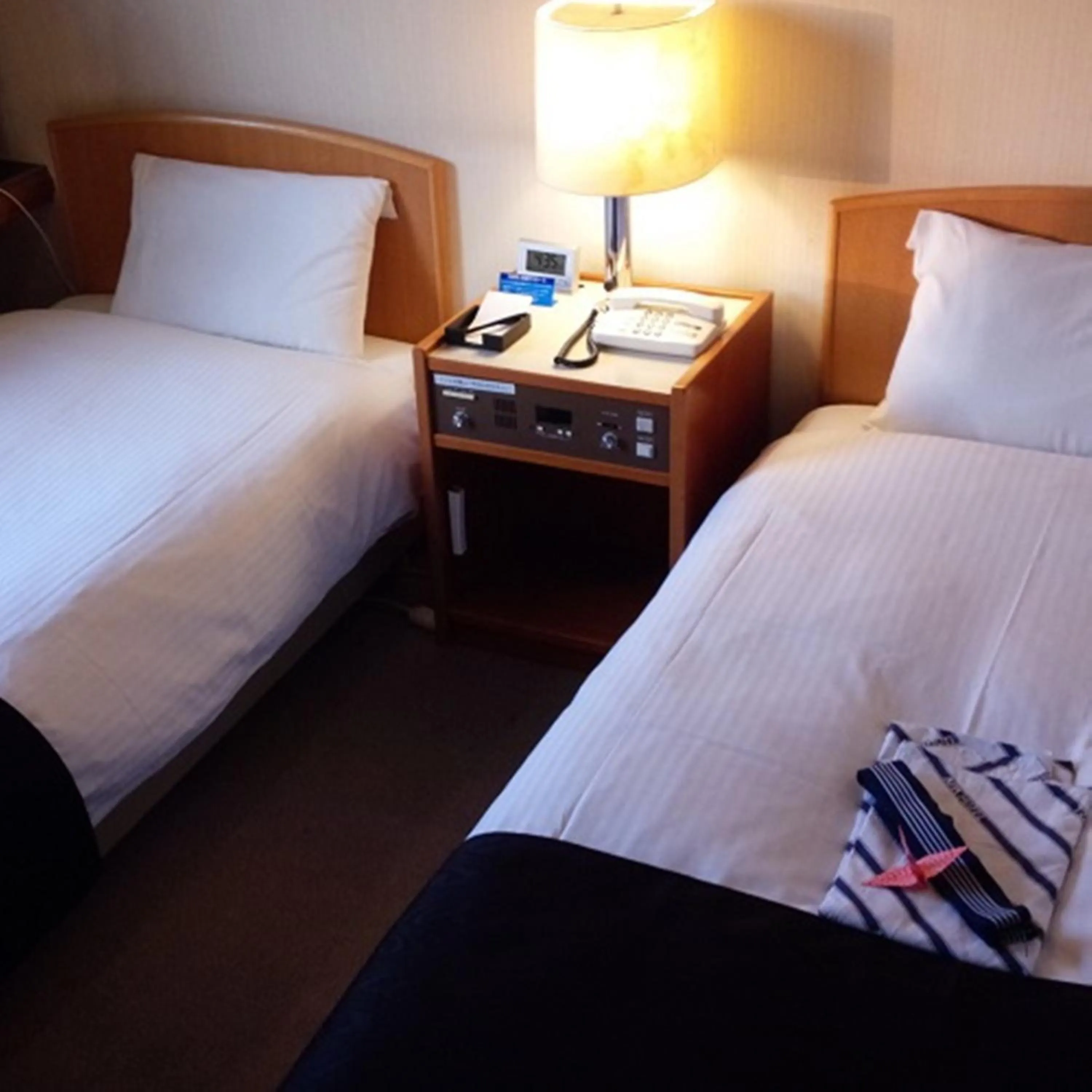 Photo of the whole room, Bed in APA Hotel Mito-Ekimae