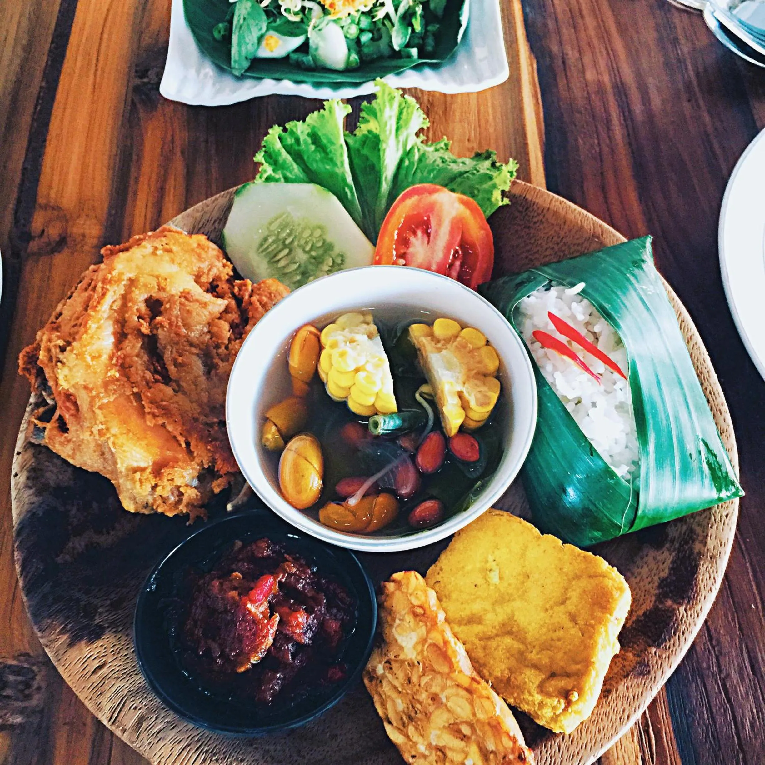 Food close-up in WARISAN Heritage Boutique Hotel