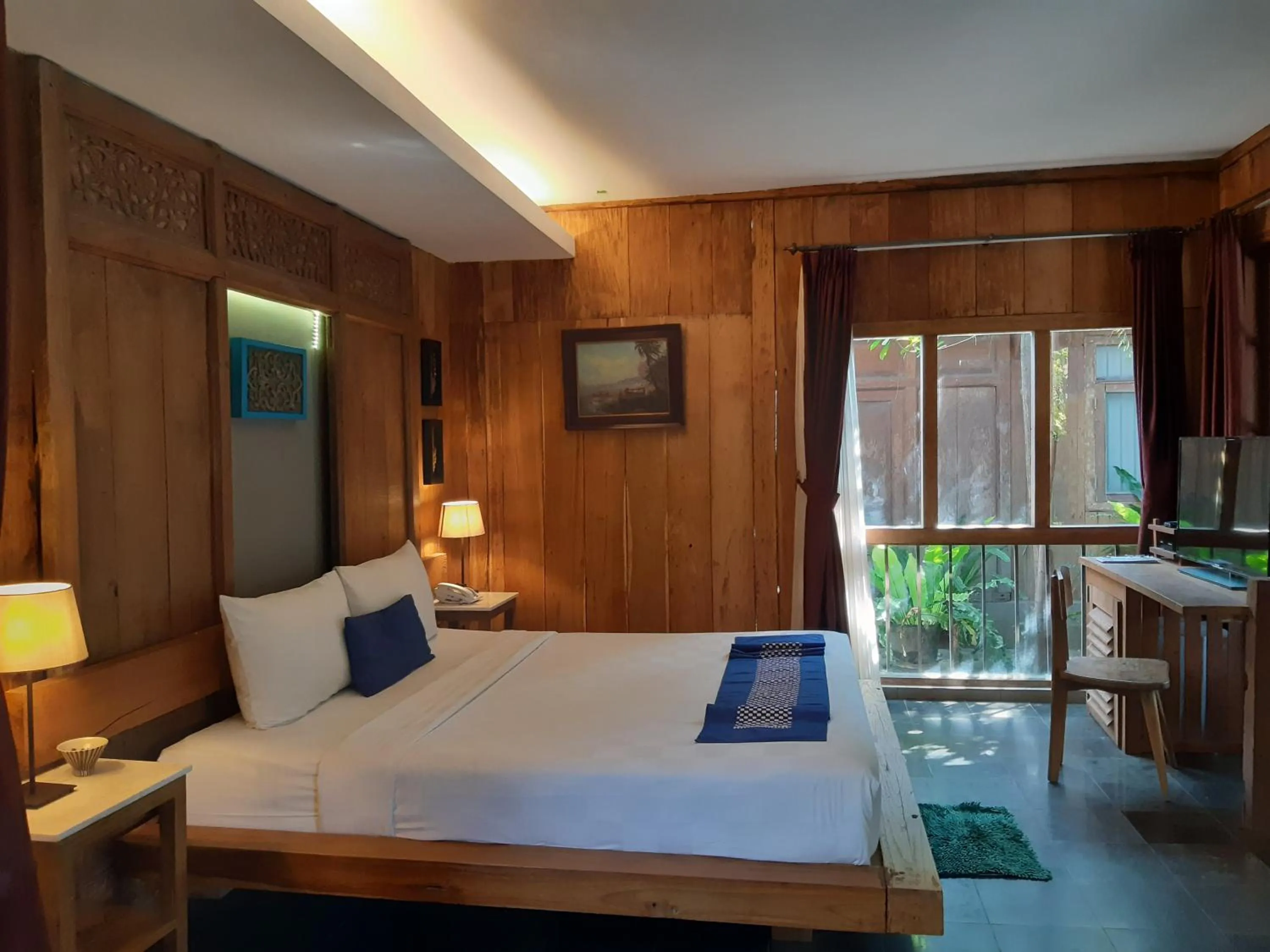 Bed in WARISAN Heritage Boutique Hotel
