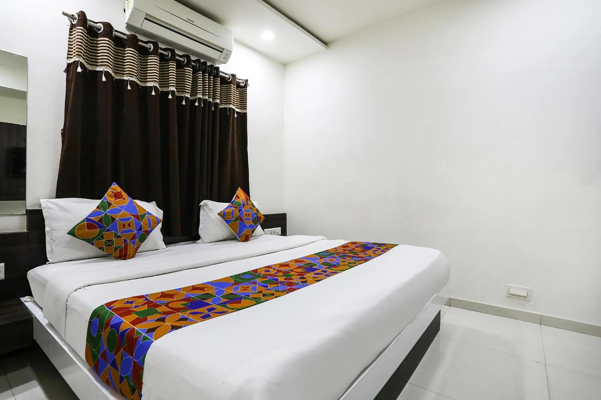 Bed in FabHotel SK - Nr Rajkot Municipal Corporation, Central Zone 120M