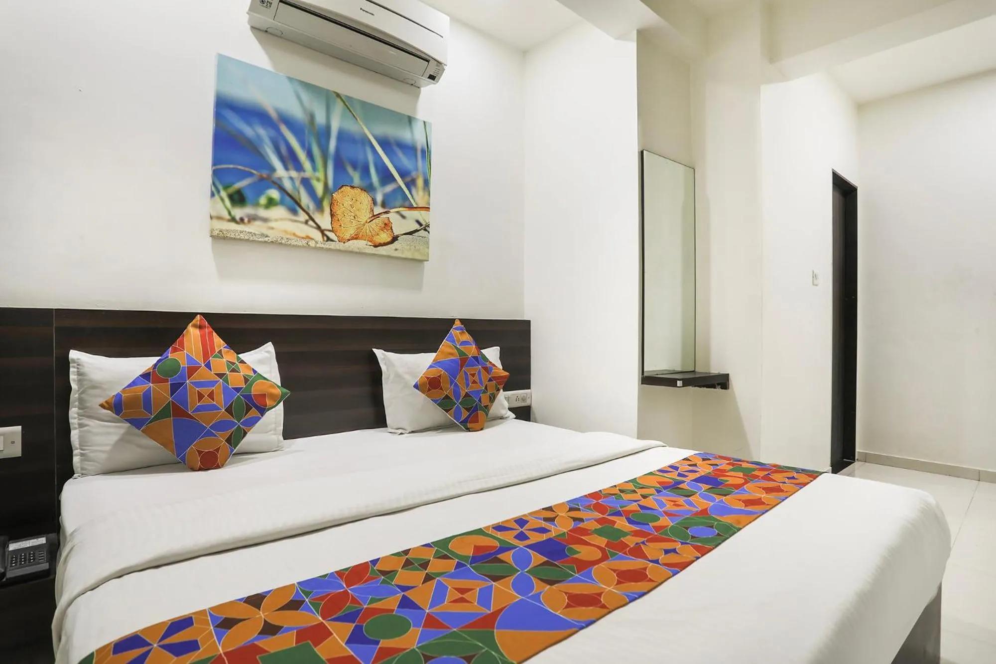 Bed in FabHotel SK - Nr Rajkot Municipal Corporation, Central Zone 120M