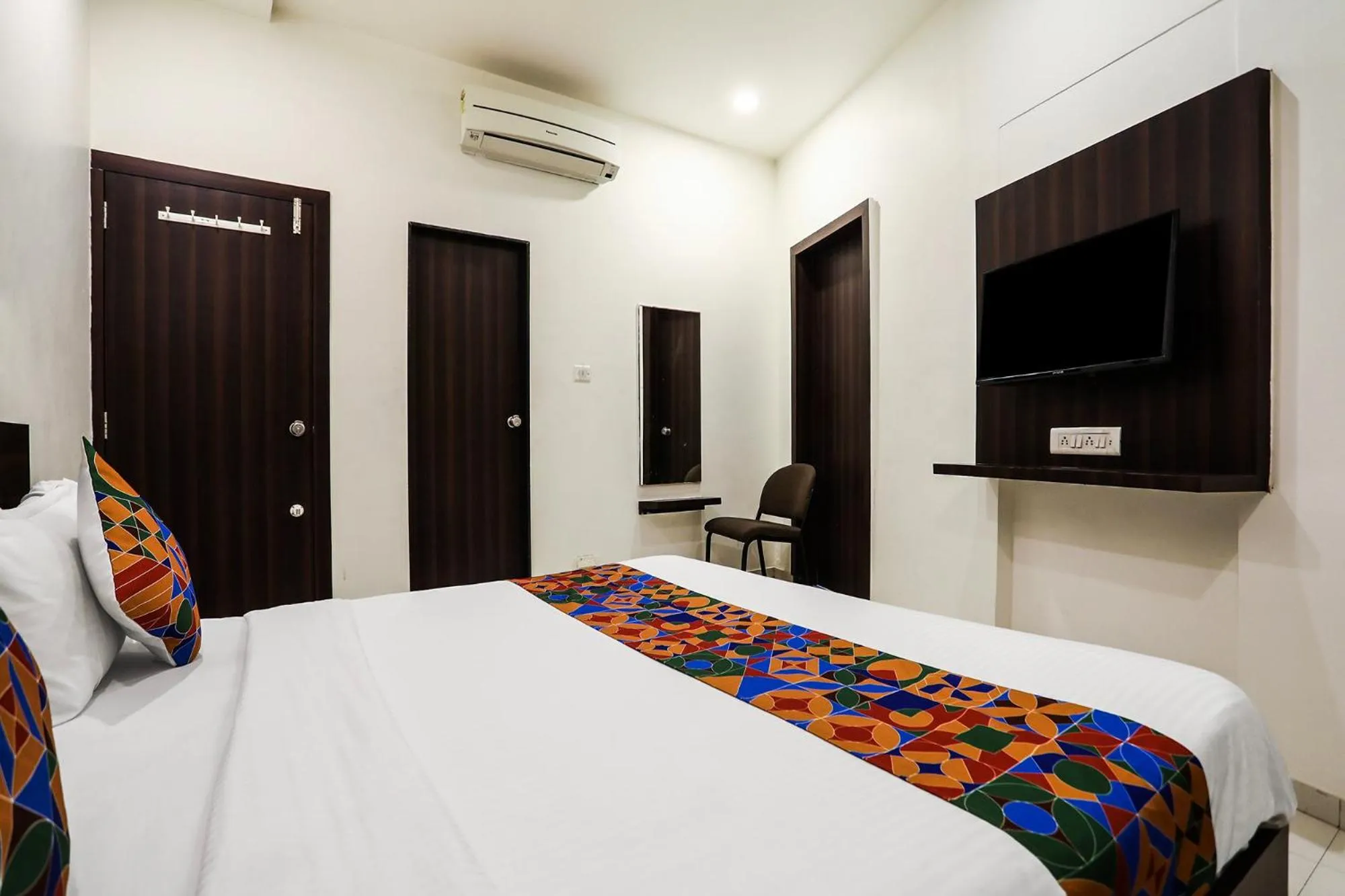 Bed in FabHotel SK - Nr Rajkot Municipal Corporation, Central Zone 120M