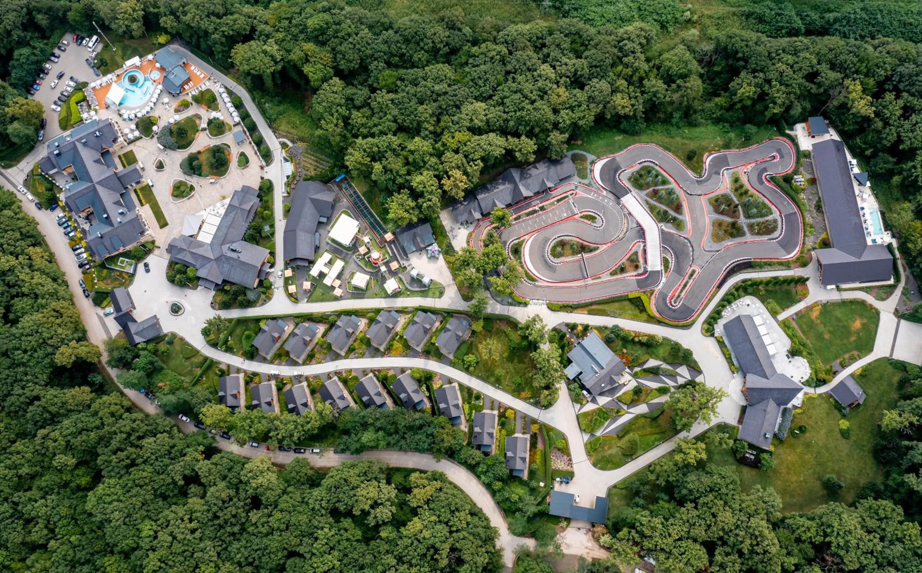 Bird's eye view in Avalon Resort & SPA