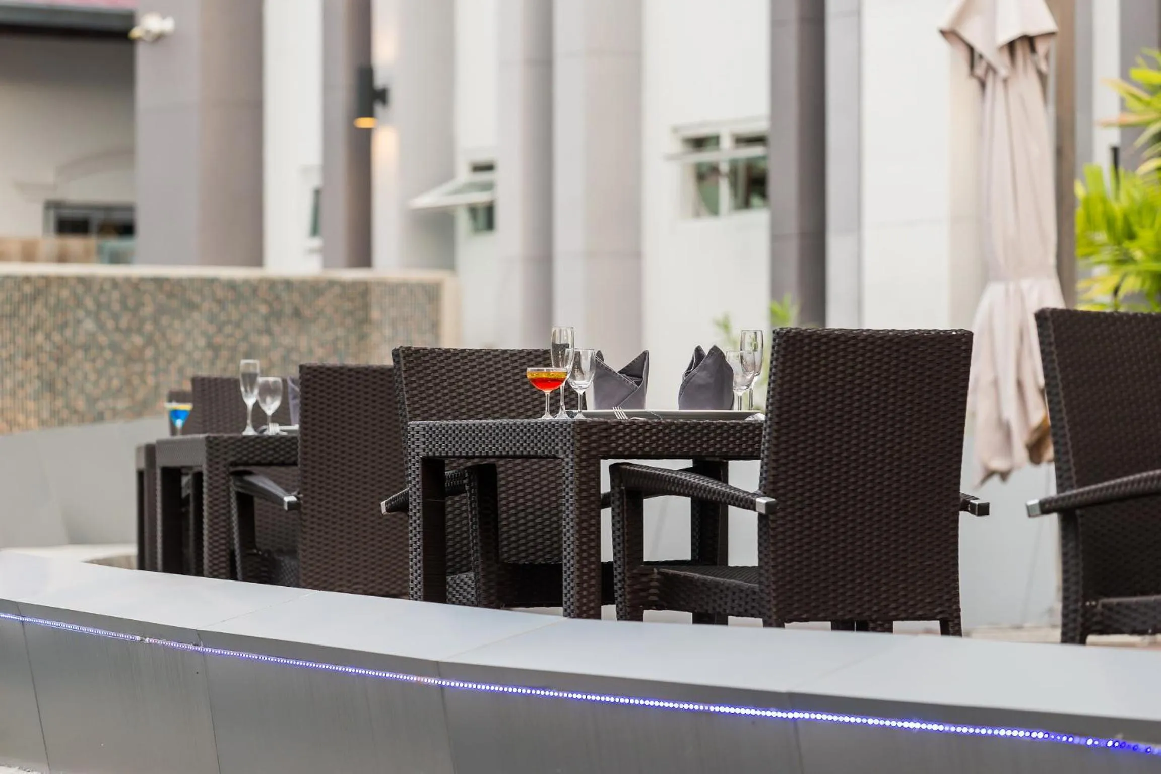 Restaurant/places to eat in Blue Boat Hotel JC