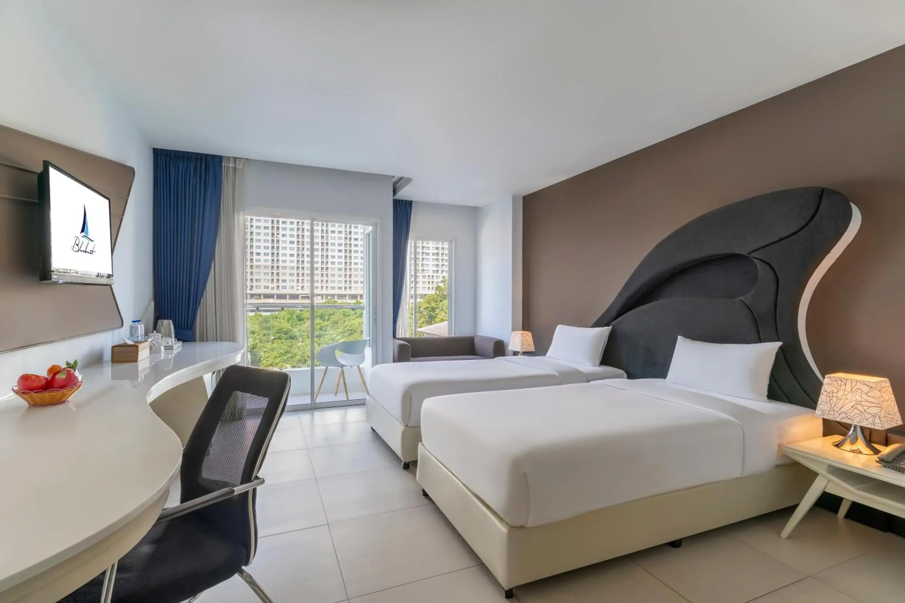 Superior Twin Room in Blue Boat Hotel JC Superior Twin Room in Blue Boat Hotel JC