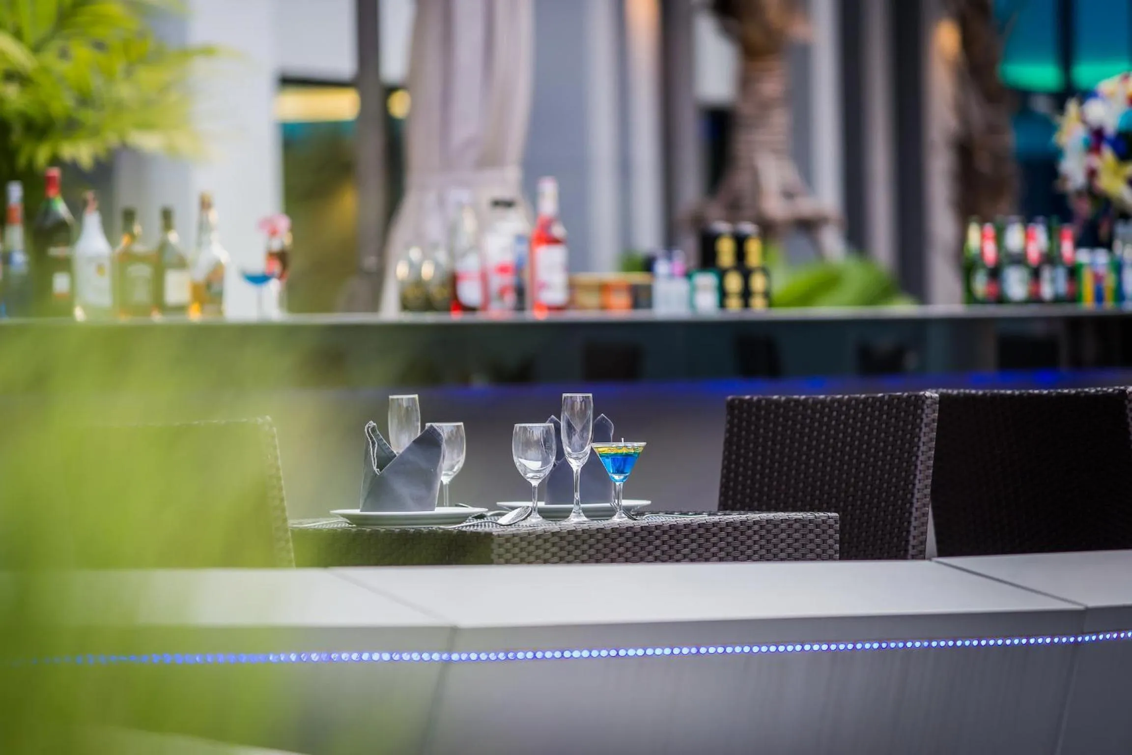 Facade/entrance in Blue Boat Hotel JC