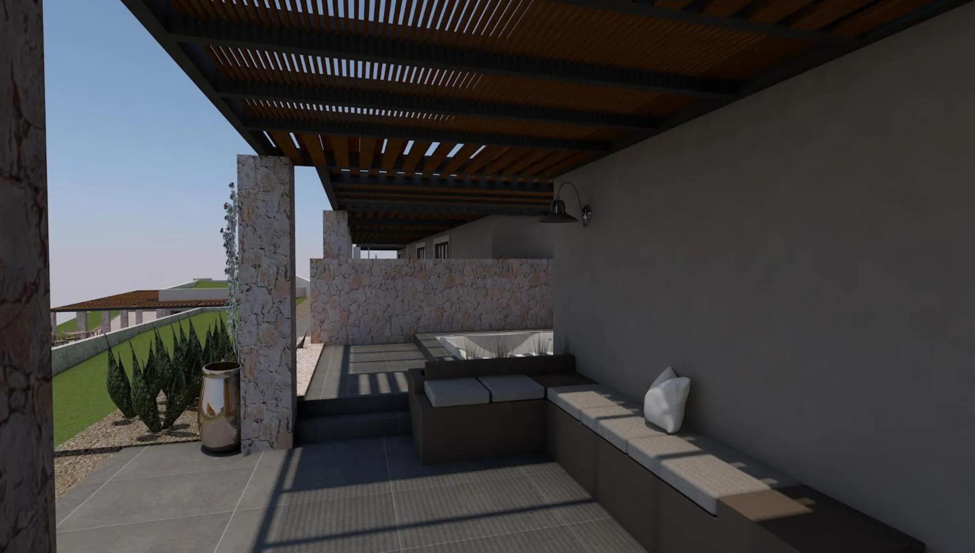 Balcony/Terrace in Elimnion Resort