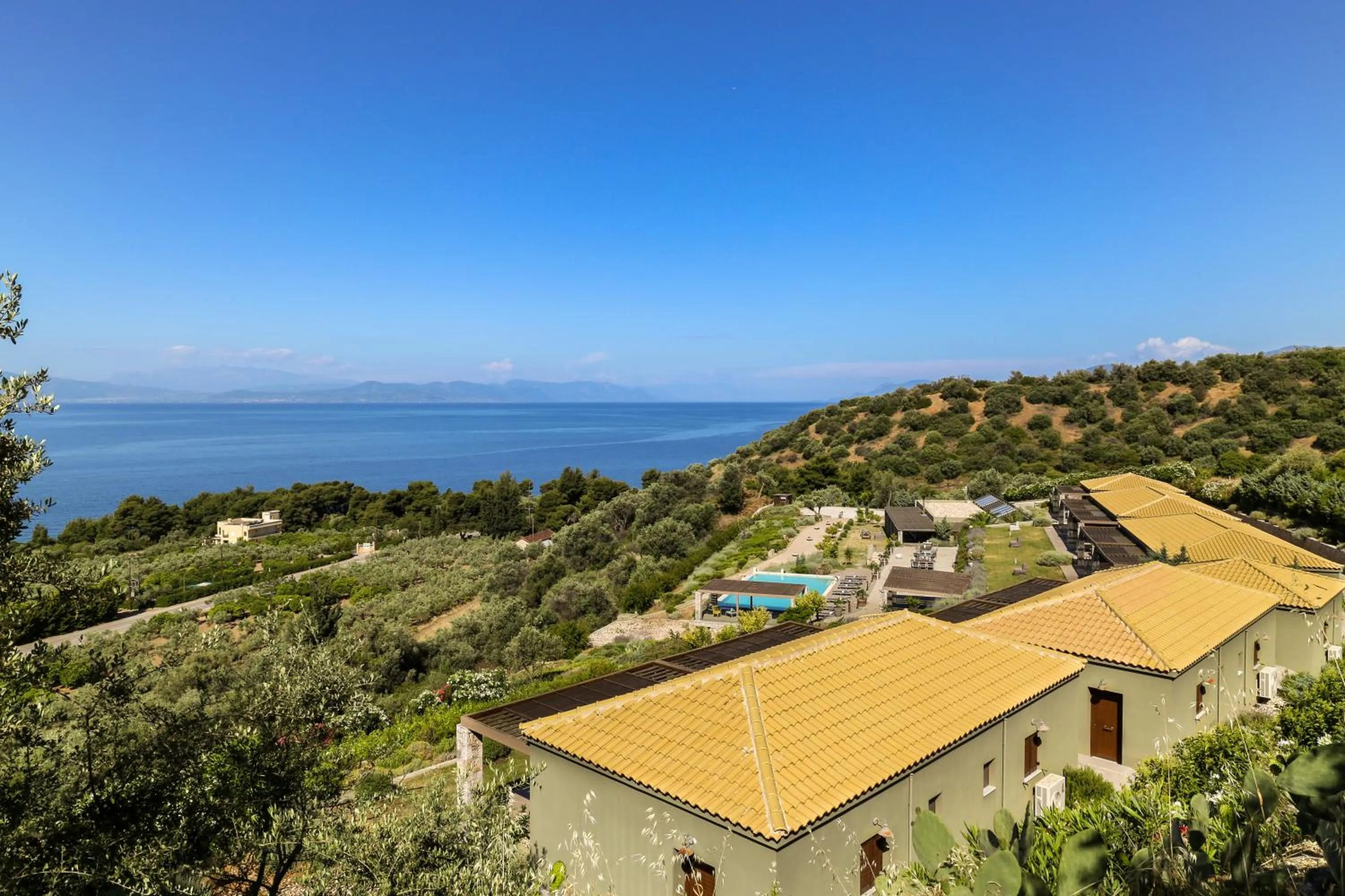 Bird's eye view in Elimnion Resort