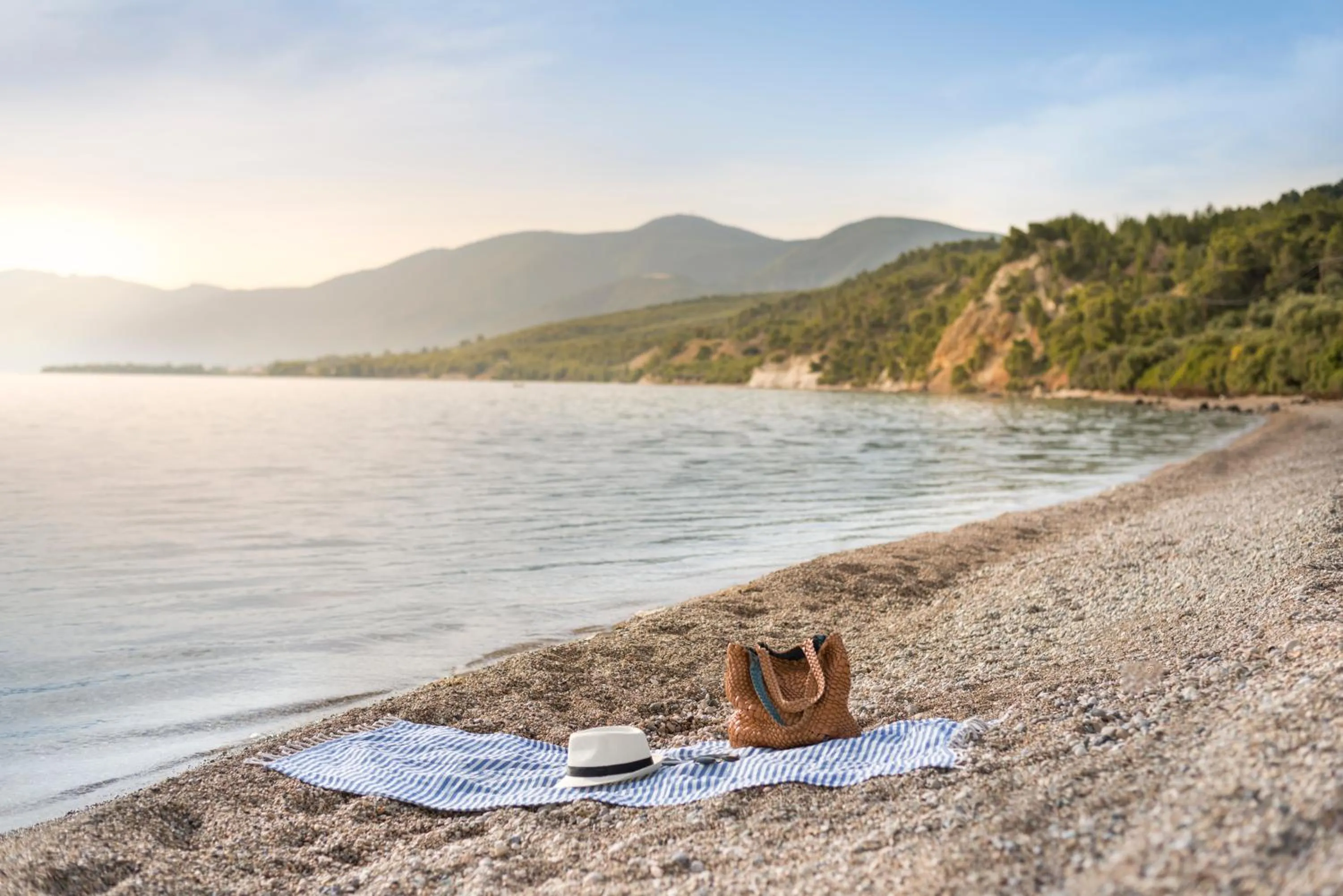 Beach in Elimnion Resort
