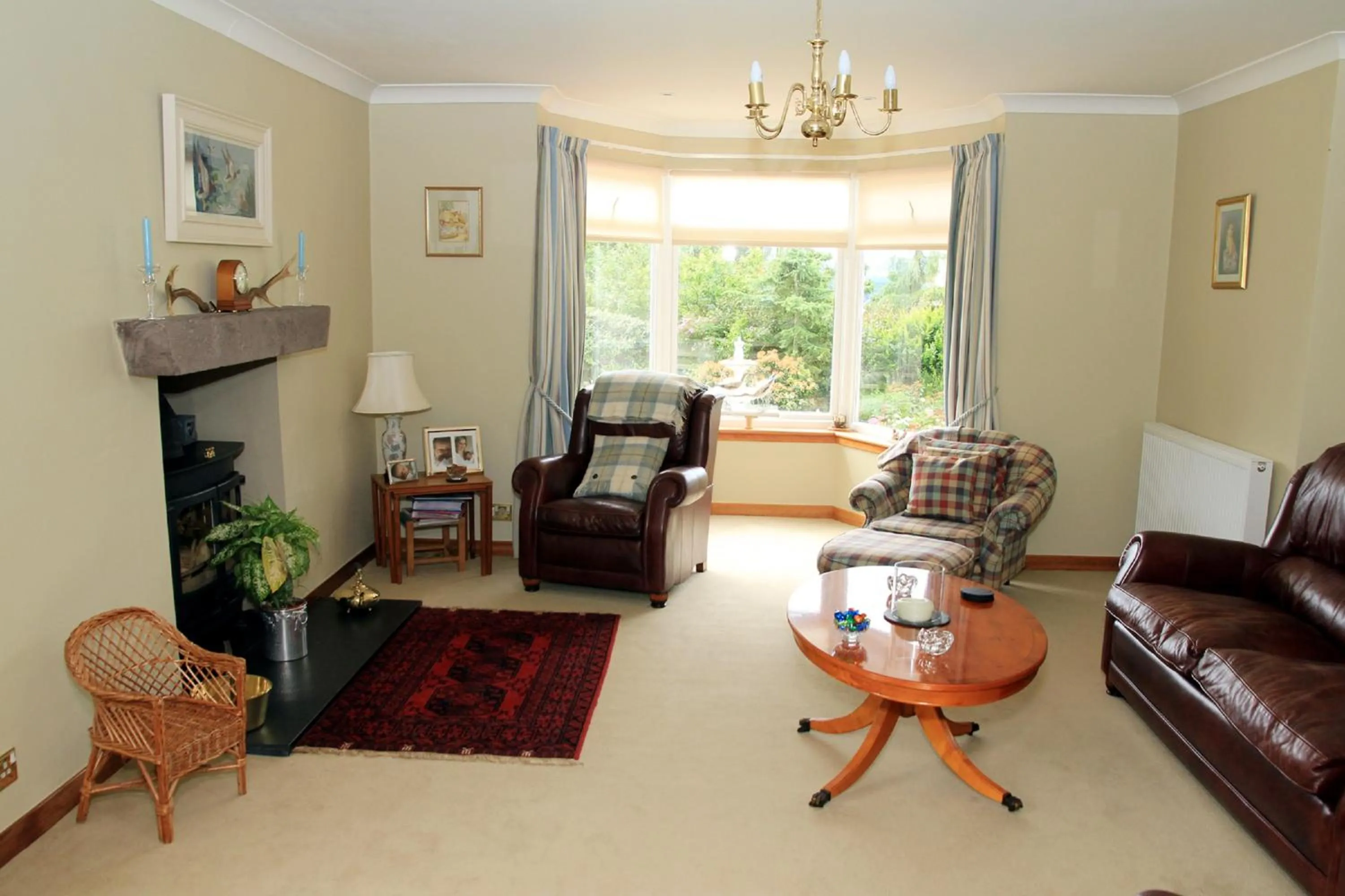 Communal lounge/ TV room in Westacre Bed & Breakfast