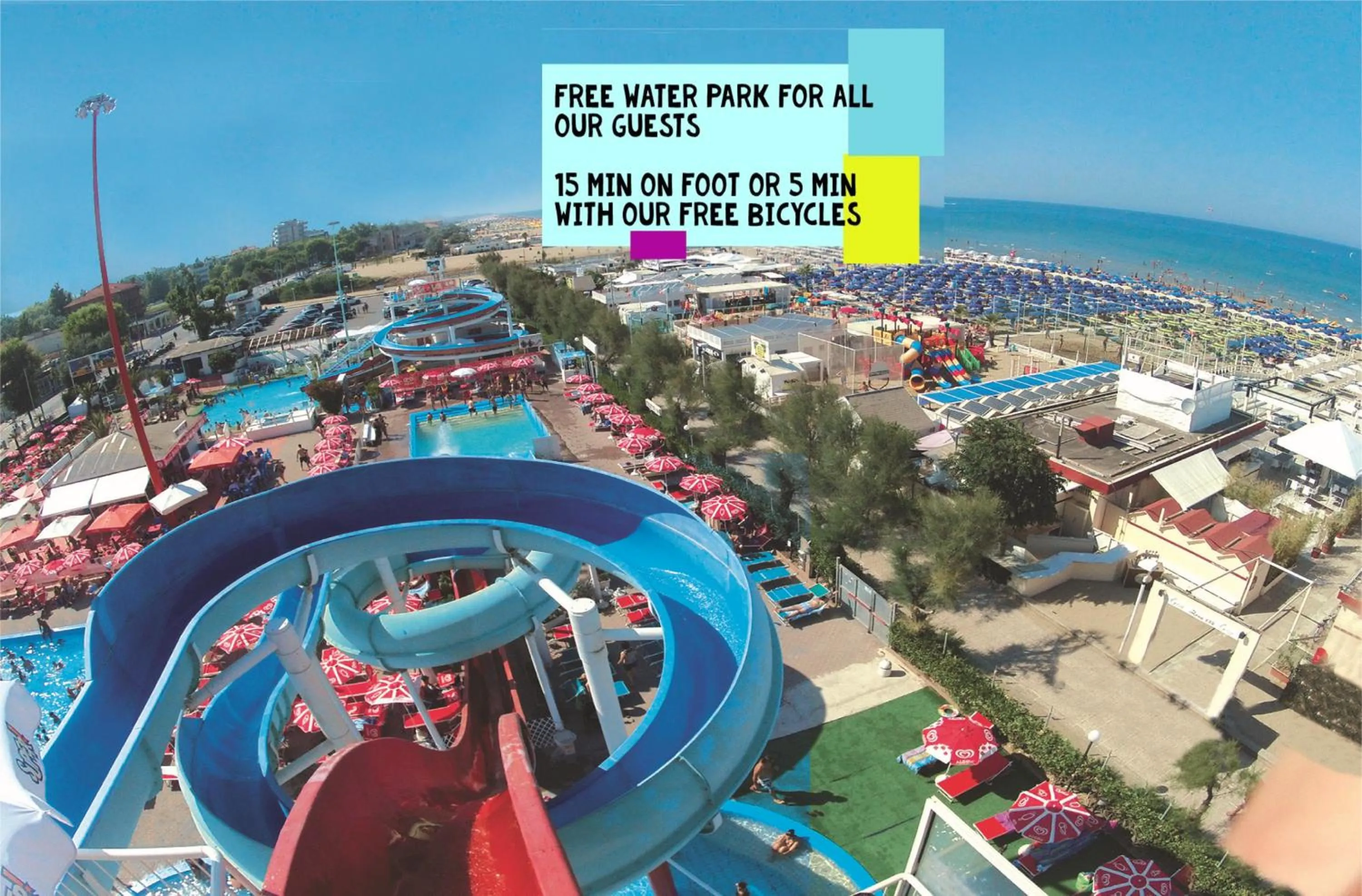 Aqua park in Hotel Giorg - WaterPark Free Entrance