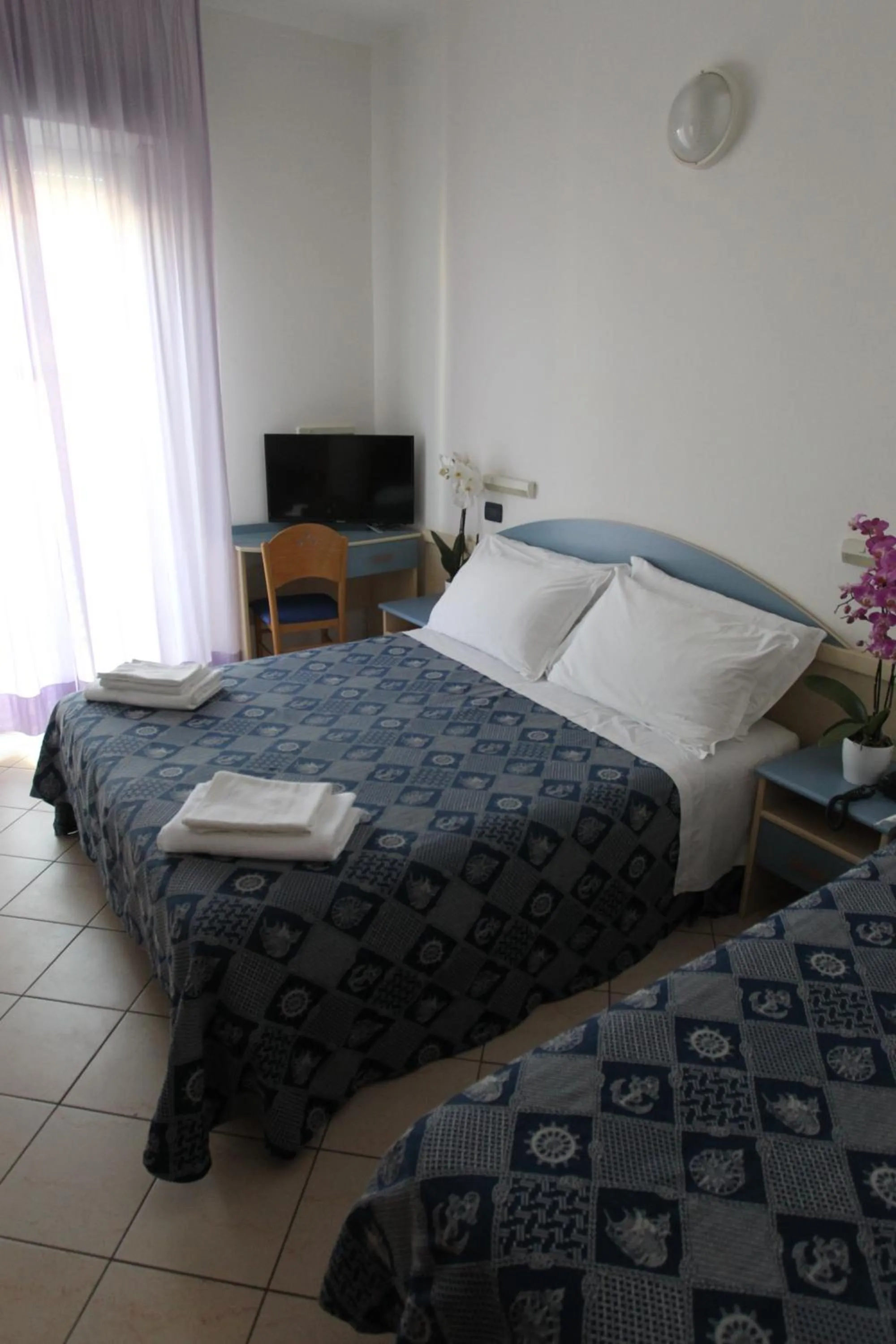 Bed in Hotel Giorg - WaterPark Free Entrance