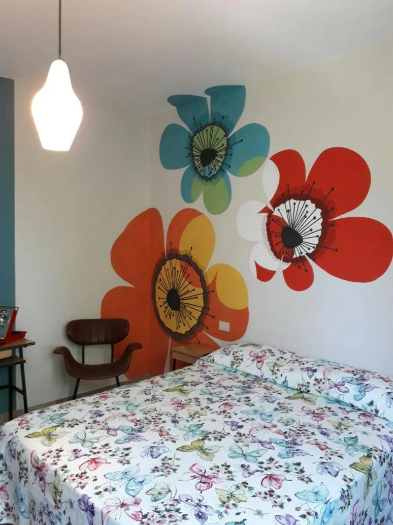 Bed in Locanda Antico Casale Cesenatico