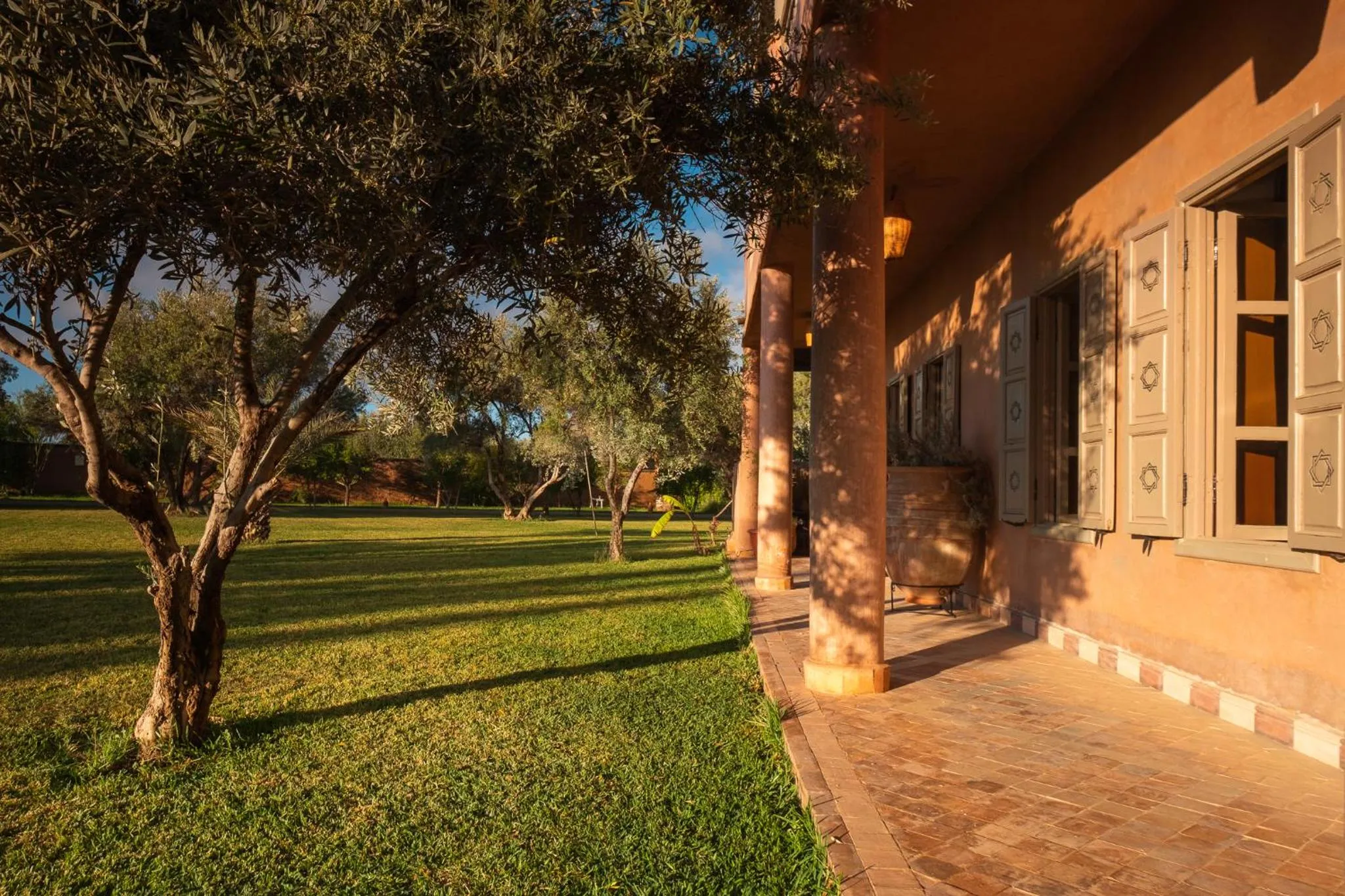 Patio in SOBOL Le Chant des Oliviers