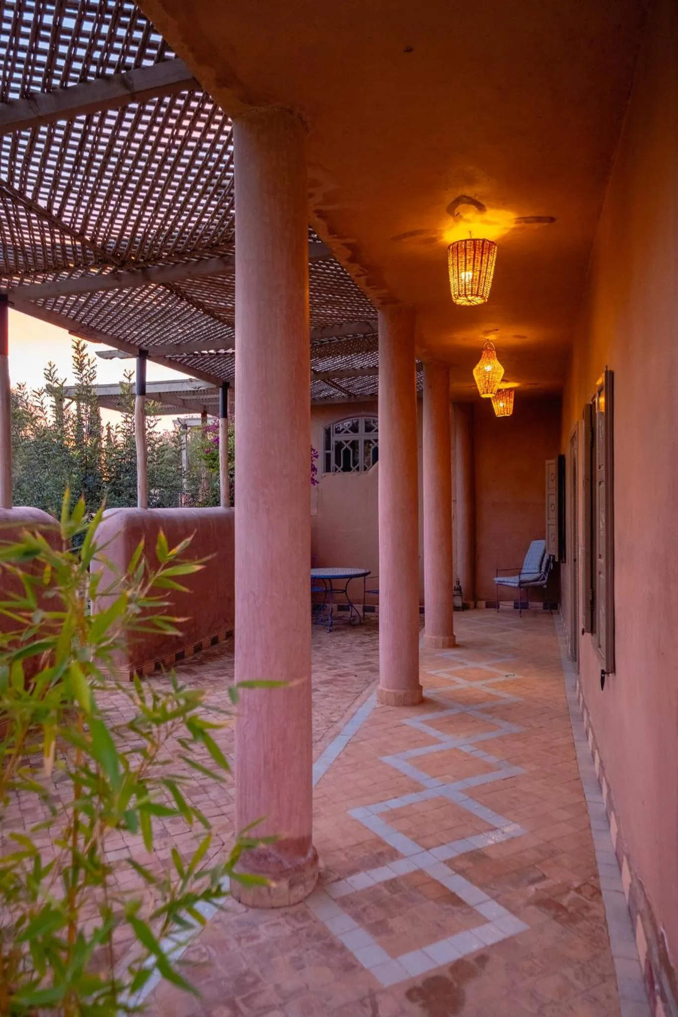 Patio in SOBOL Le Chant des Oliviers