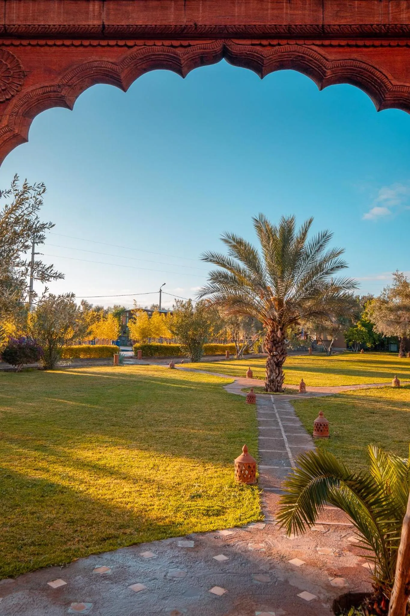 Garden in SOBOL Le Chant des Oliviers