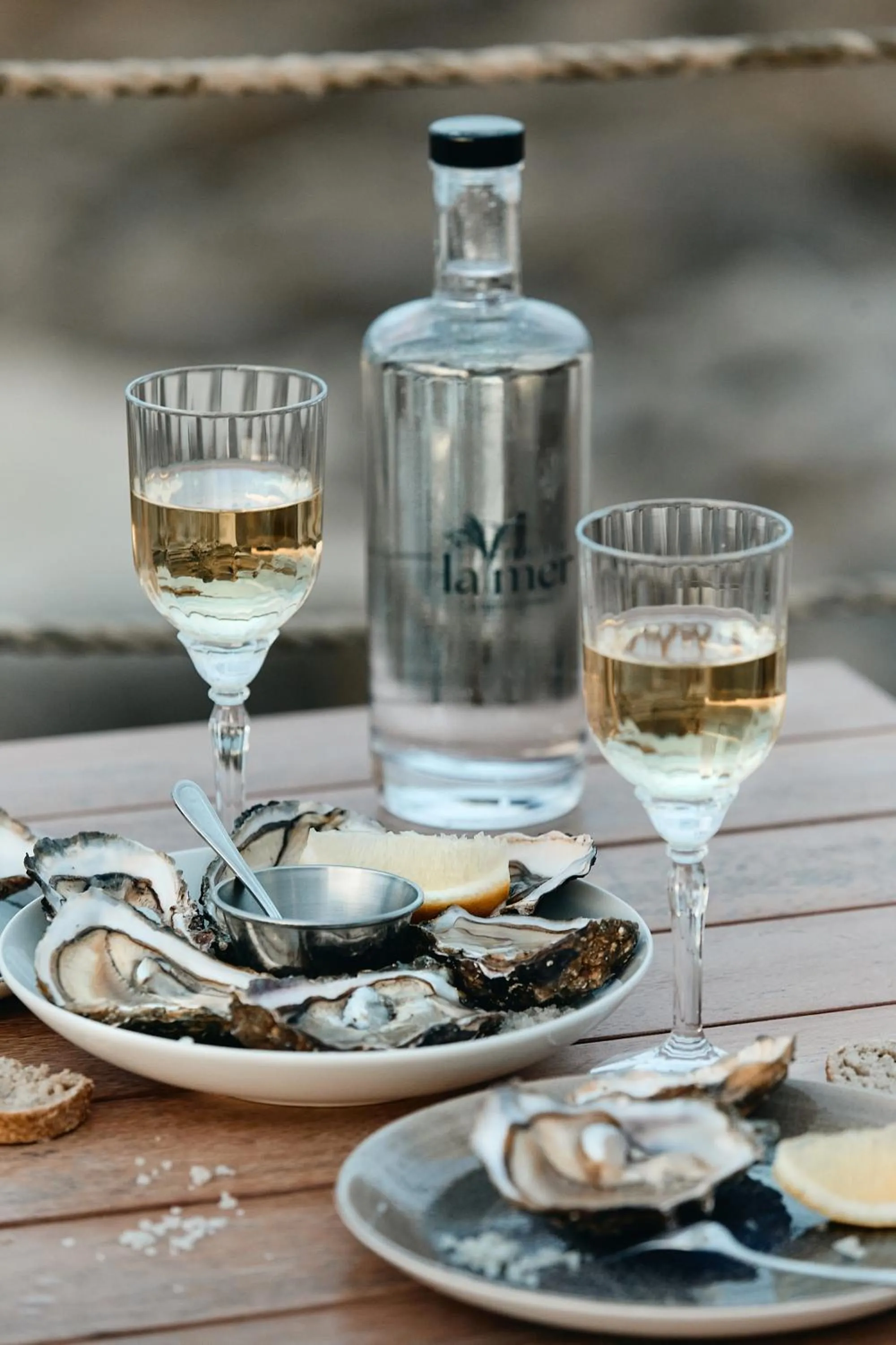 Patio in Hôtel de la Mer & Spa