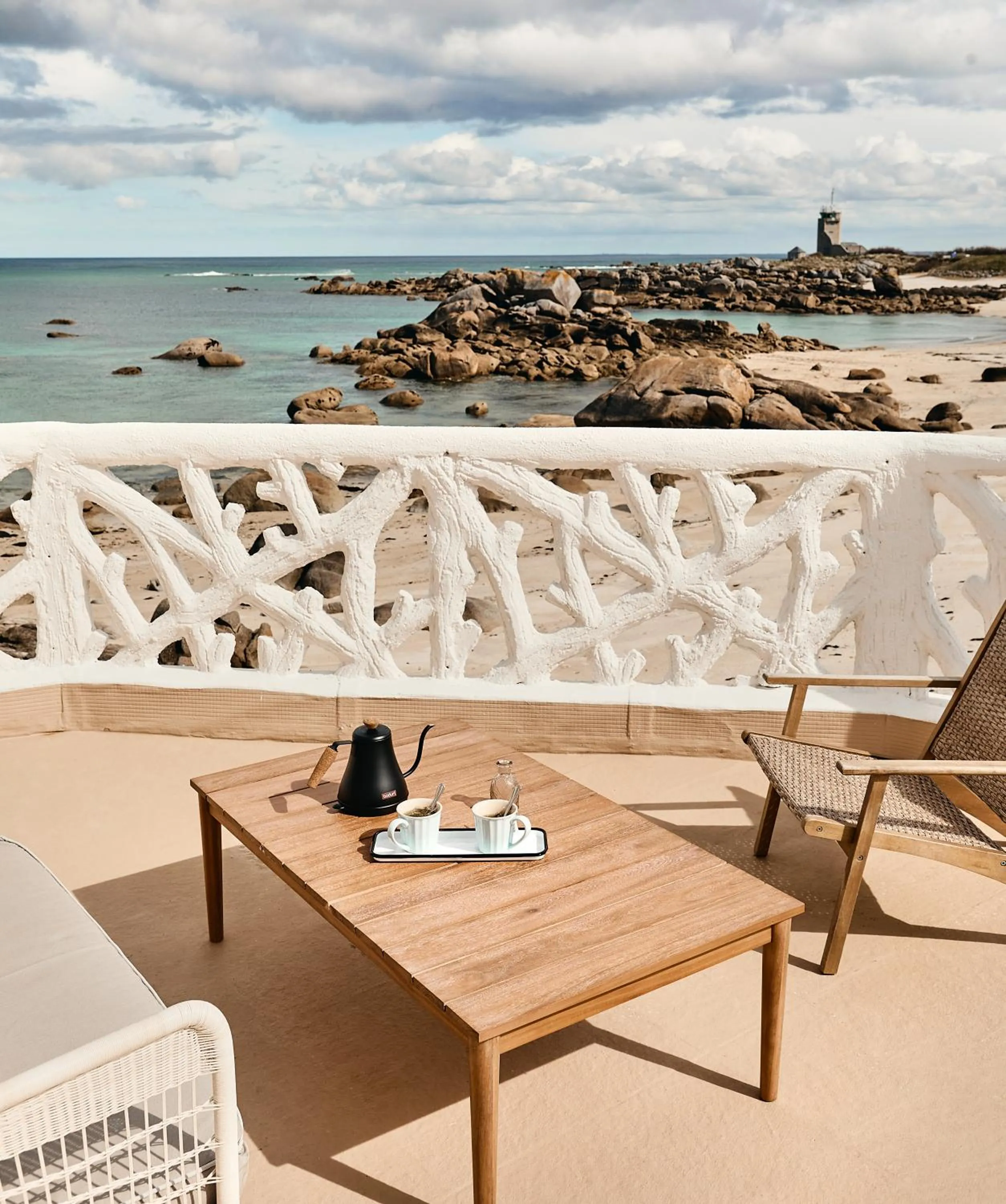 Balcony/Terrace in Hôtel de la Mer & Spa