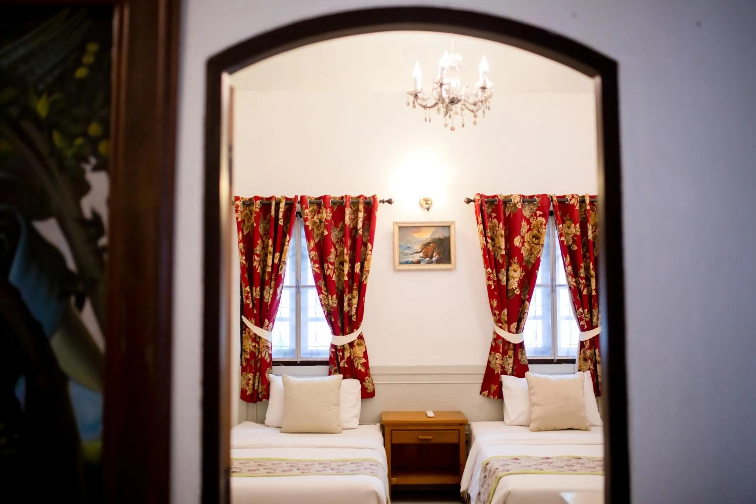 Bed in Natural Park Resort Pattaya